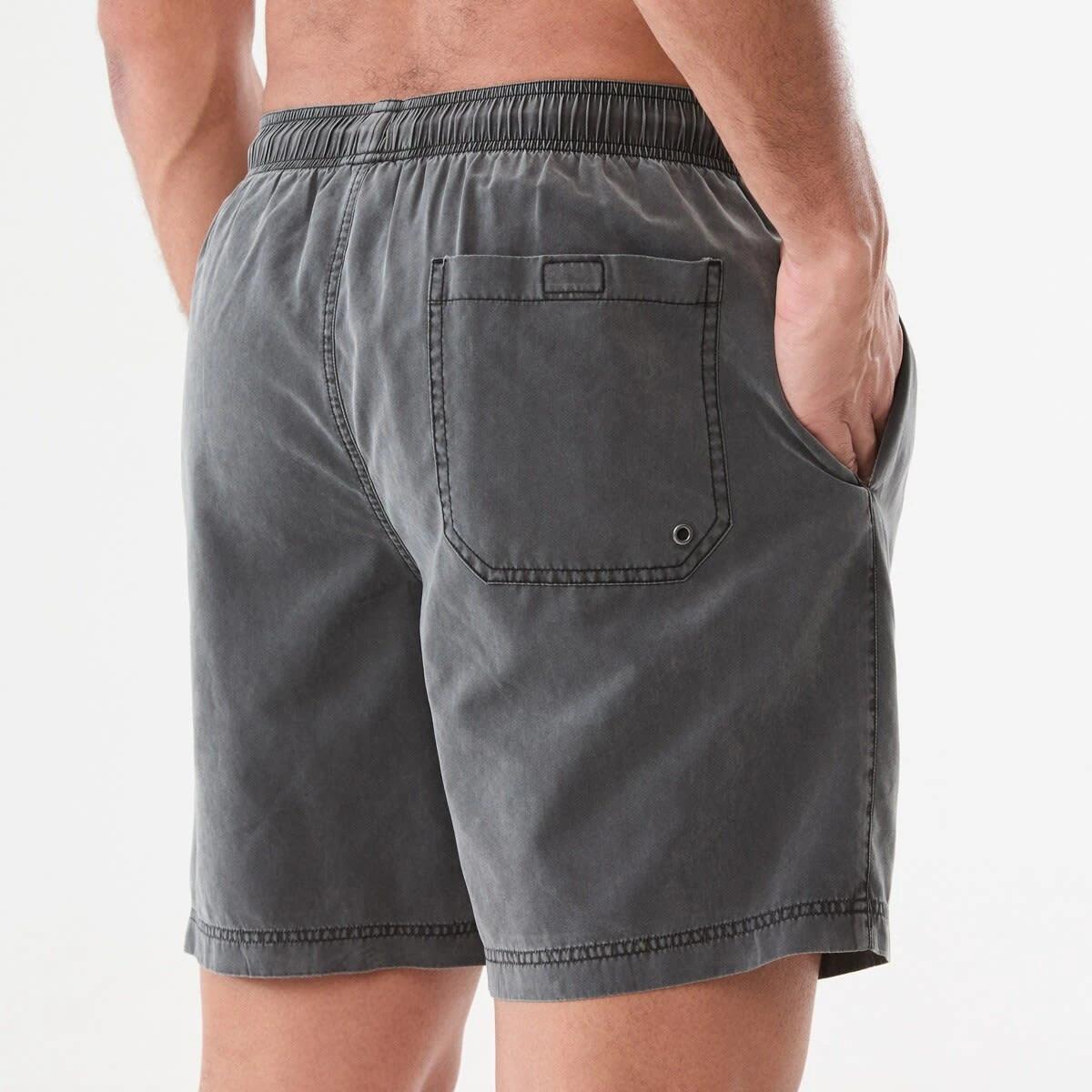 3 Washed Boardshorts BLACK, 3 of 5