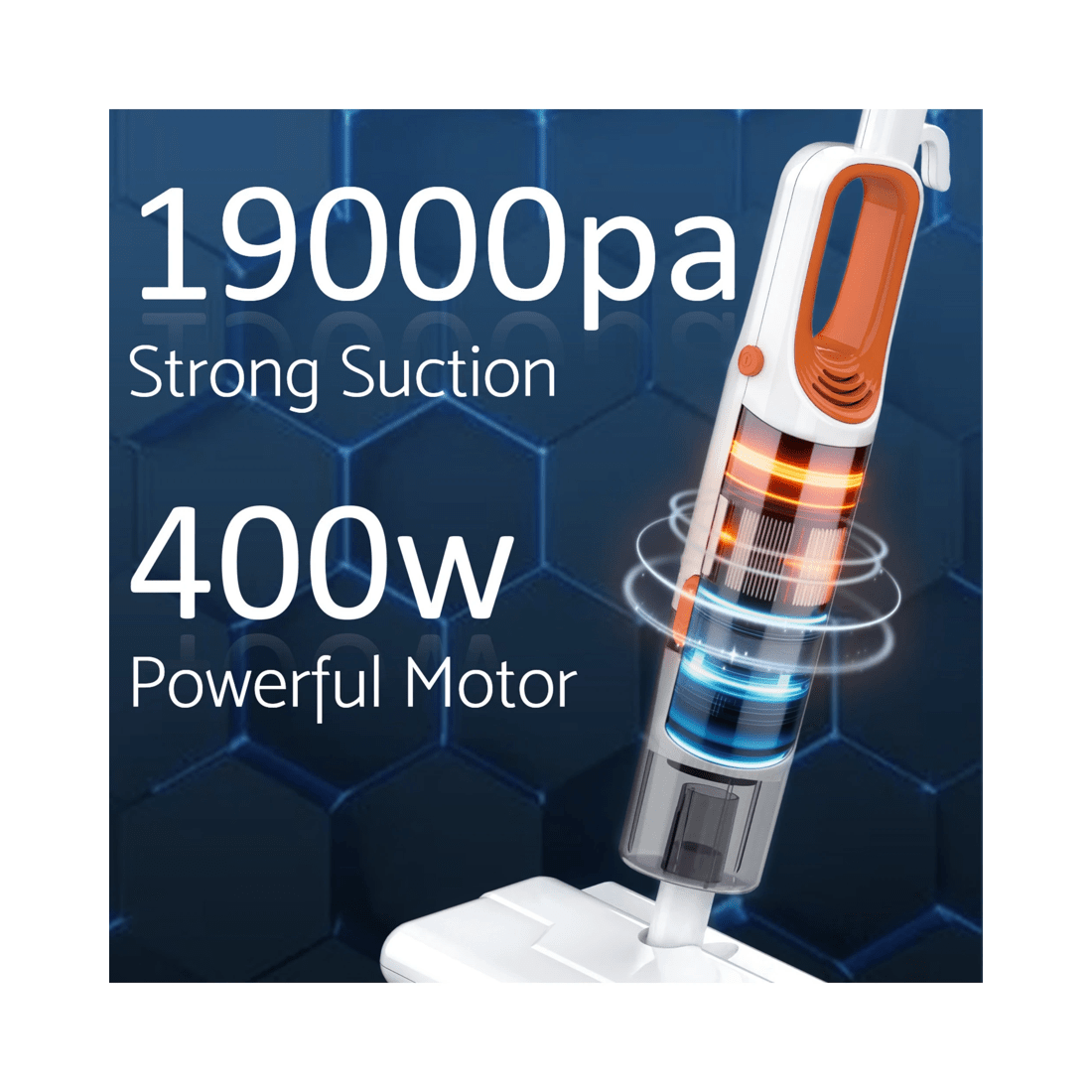 6 Advwin 12 In 1 Vacuum Cleaner, 19kpa Wet Dry Stick Vacuum Mop, With Xl Dust&water Tank, for Home Pet Hair Carpets, 6 of 7