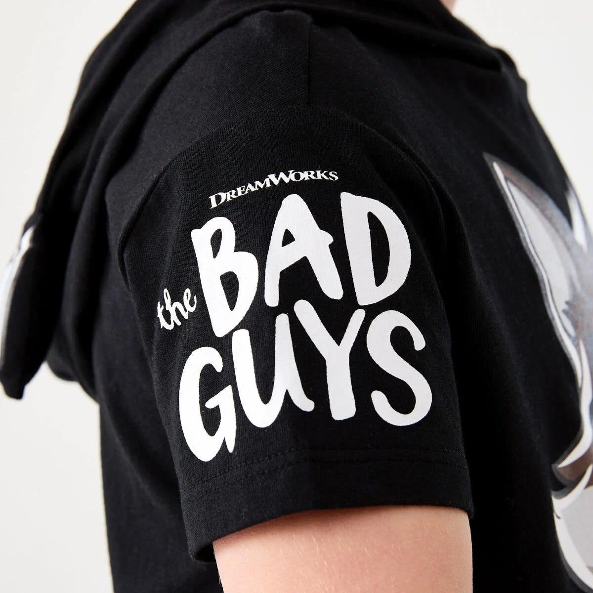 6 The Bad Guys License Character Hooded T-shirt BAD GUYS MR WOLF, 6 of 8