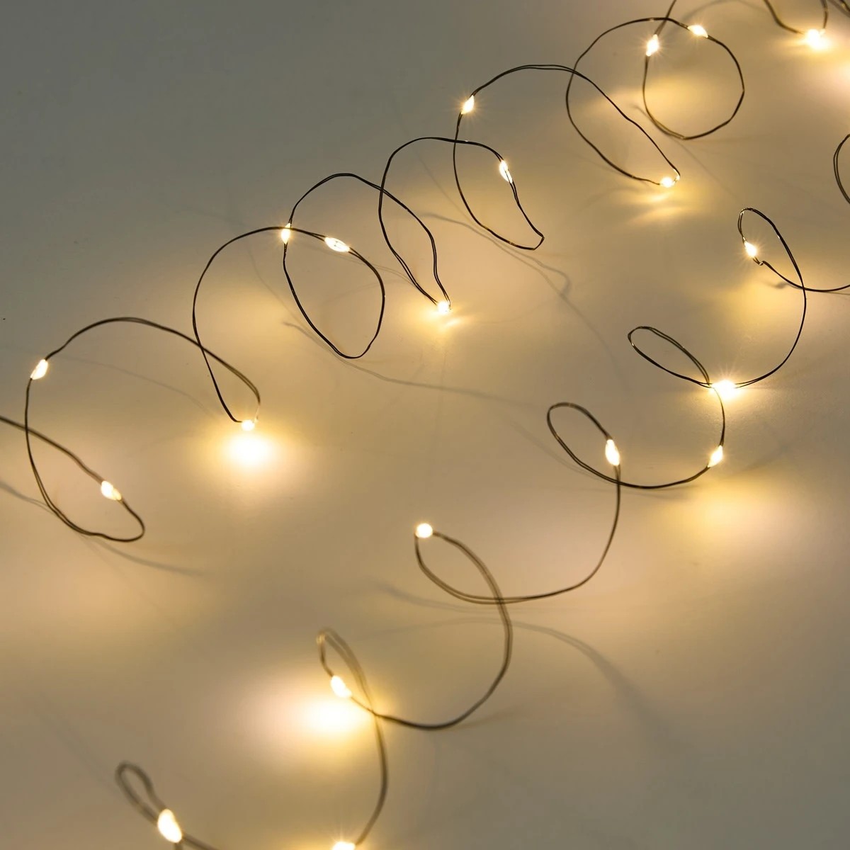 4 Black Wire String Lights, 4 of 8