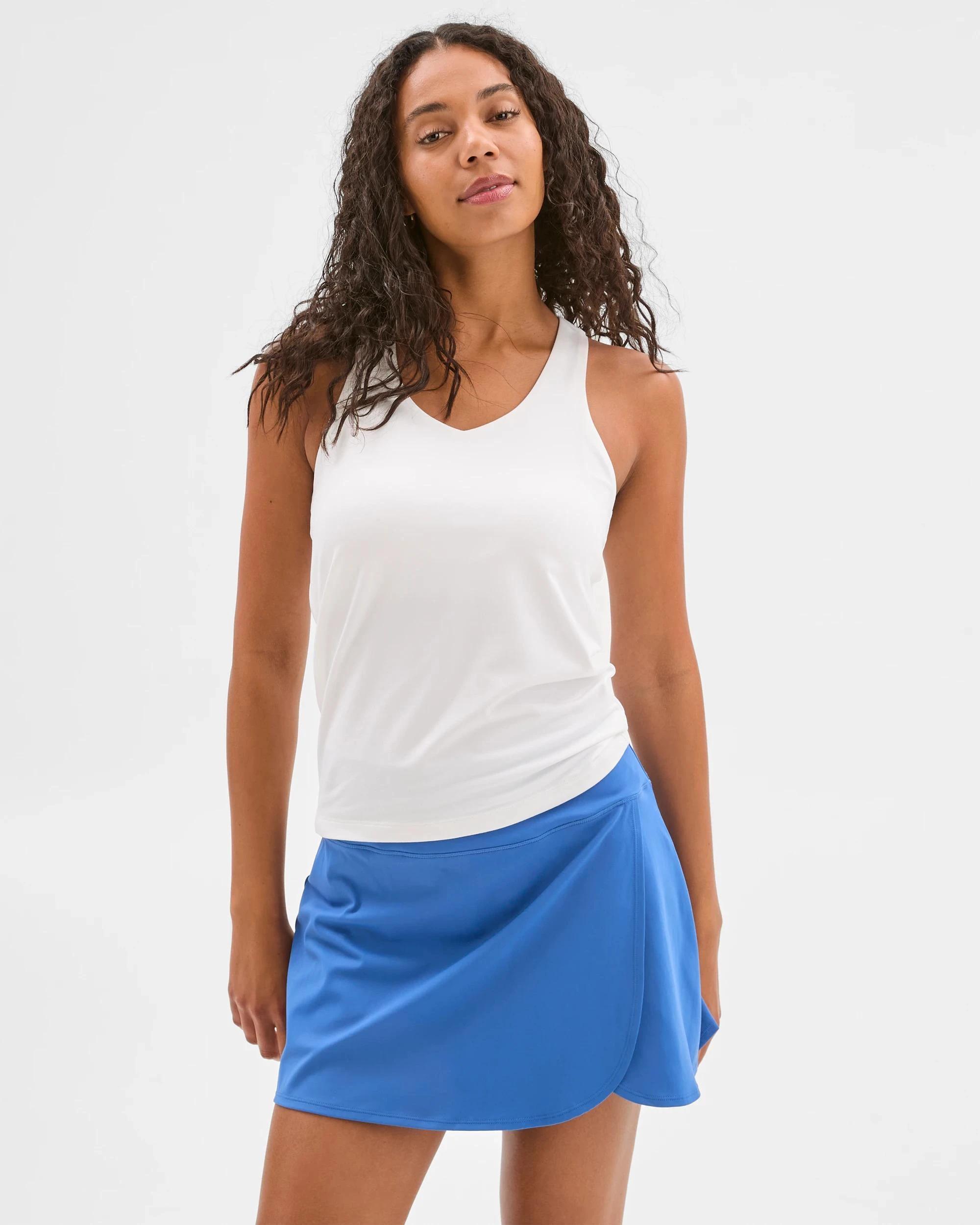 2 Target Active Studio Luxe Marle Racer Tank Top WHITE, 2 of 6