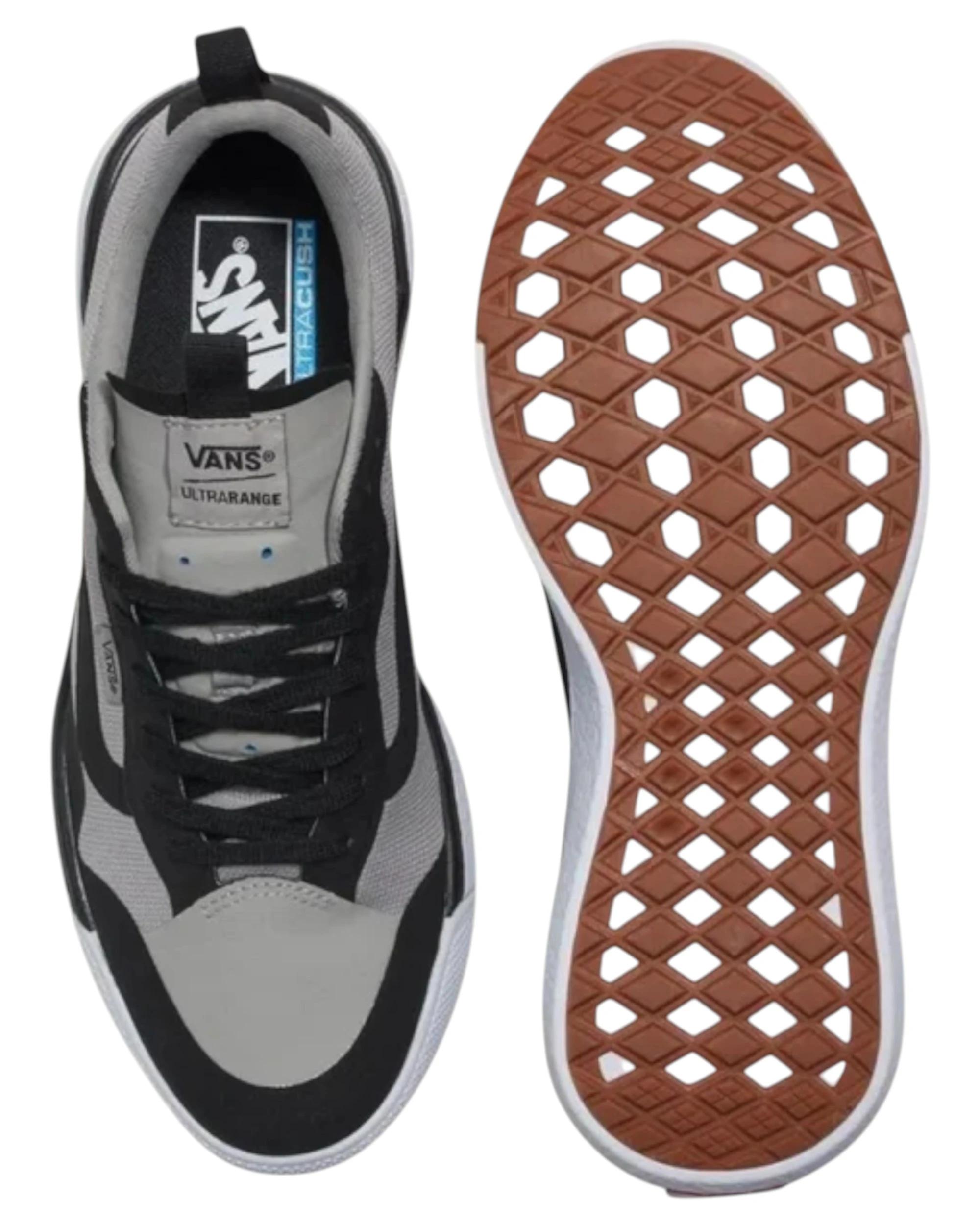 2 Vans Mens MTE Ultratange Exo Athletic Lace Up Grey/ Black Shoes GREY/BLACK, 2 of 6