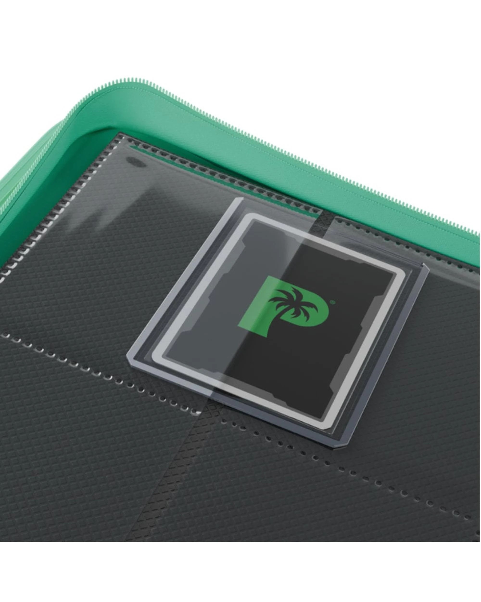 3 Palms Off Gaming Collector's Series Top Loader 9 Pocket Zip Binder - Turquoise, 3 of 7