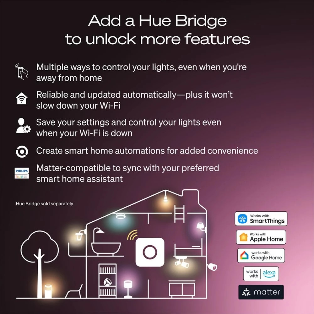 5 Philips Hue White 9.5W E27 Smart LED Bulb, 5 of 6