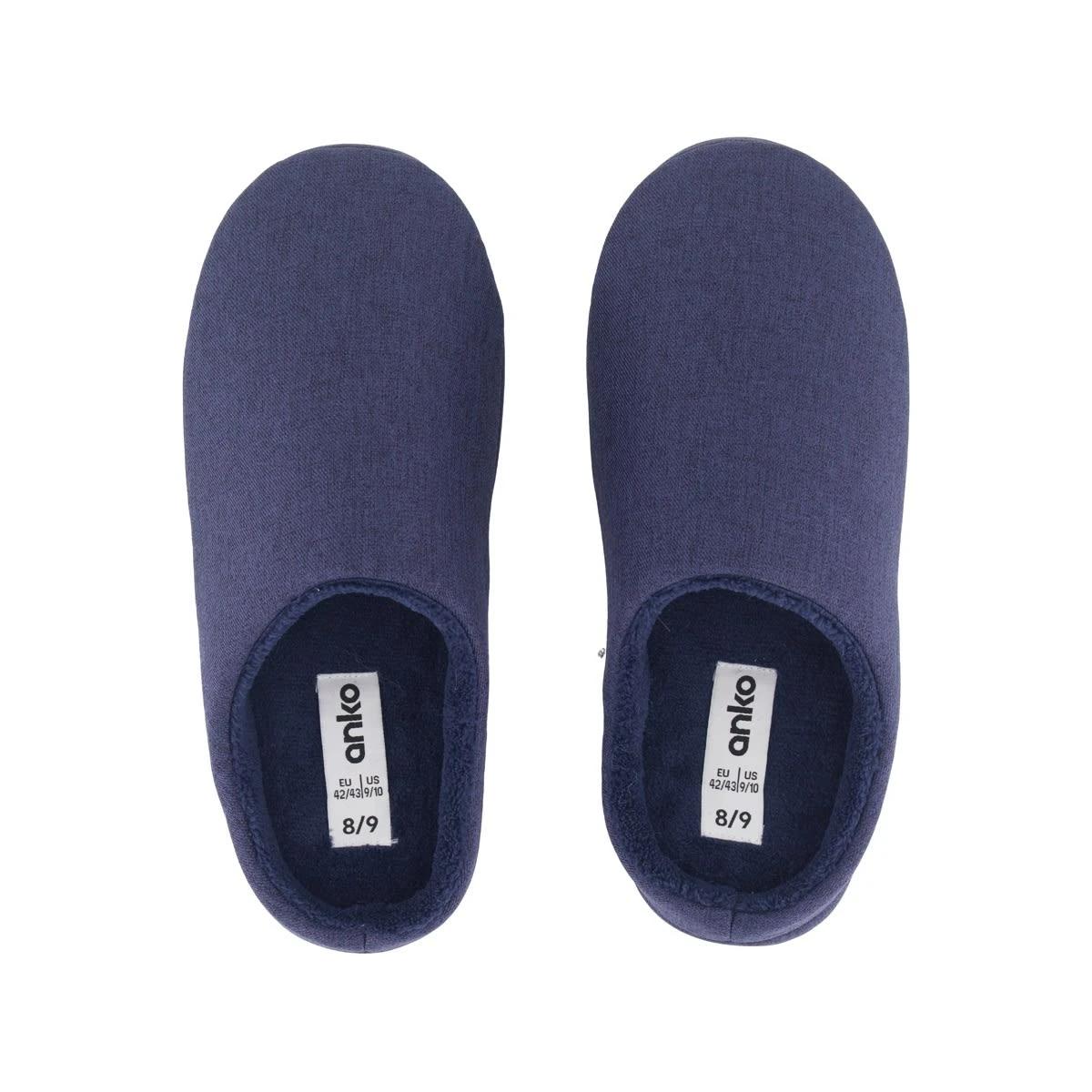 2 Slipper Scuffs BLUE NAVY, 2 of 3