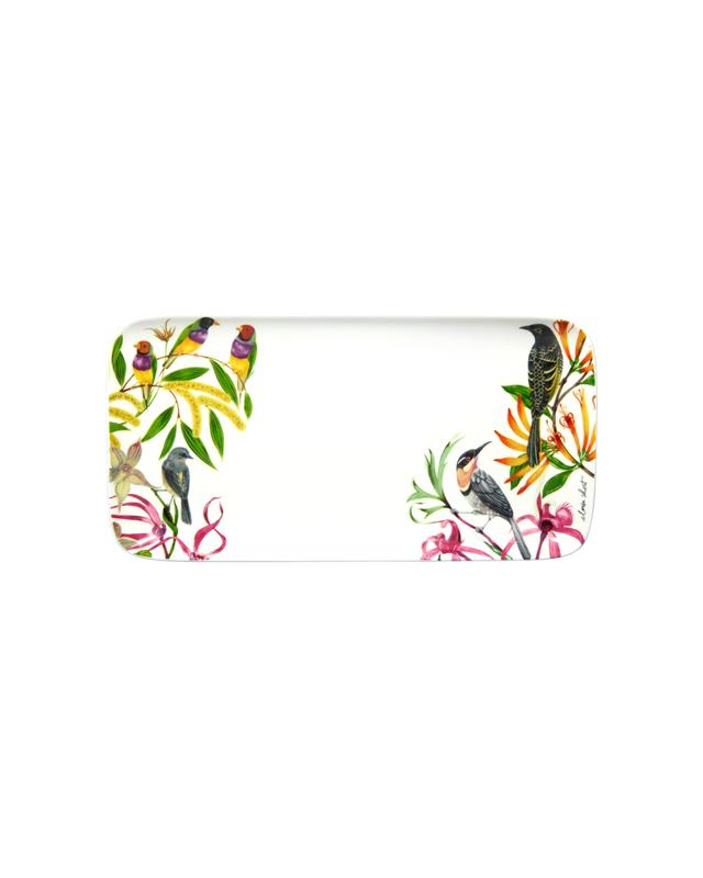 Maxwell & Williams Eloise Short Lyric Rectangular Platter 29x15cm - Birds - W