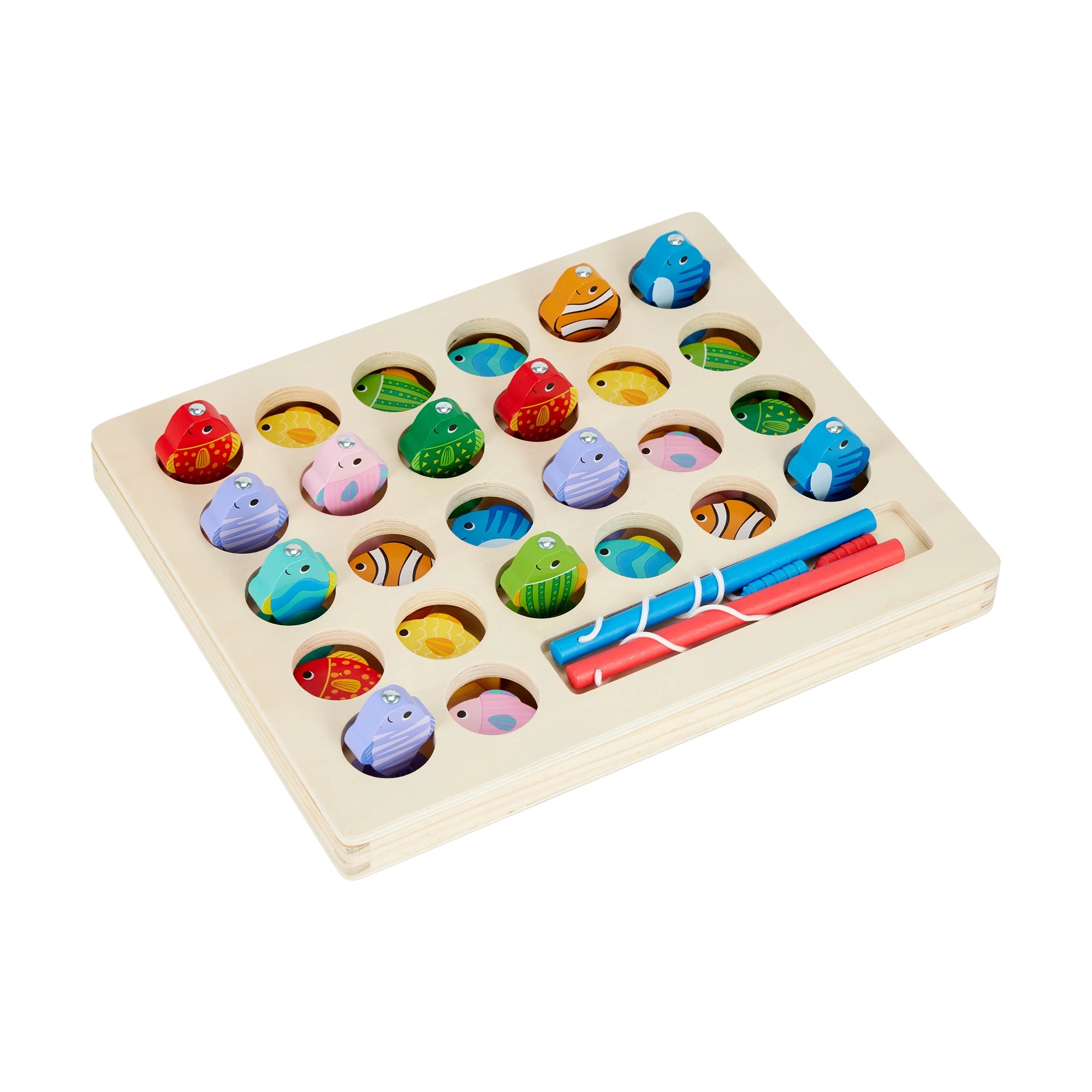 1 Wooden Alphabet Fishing Playset, 1 of 8