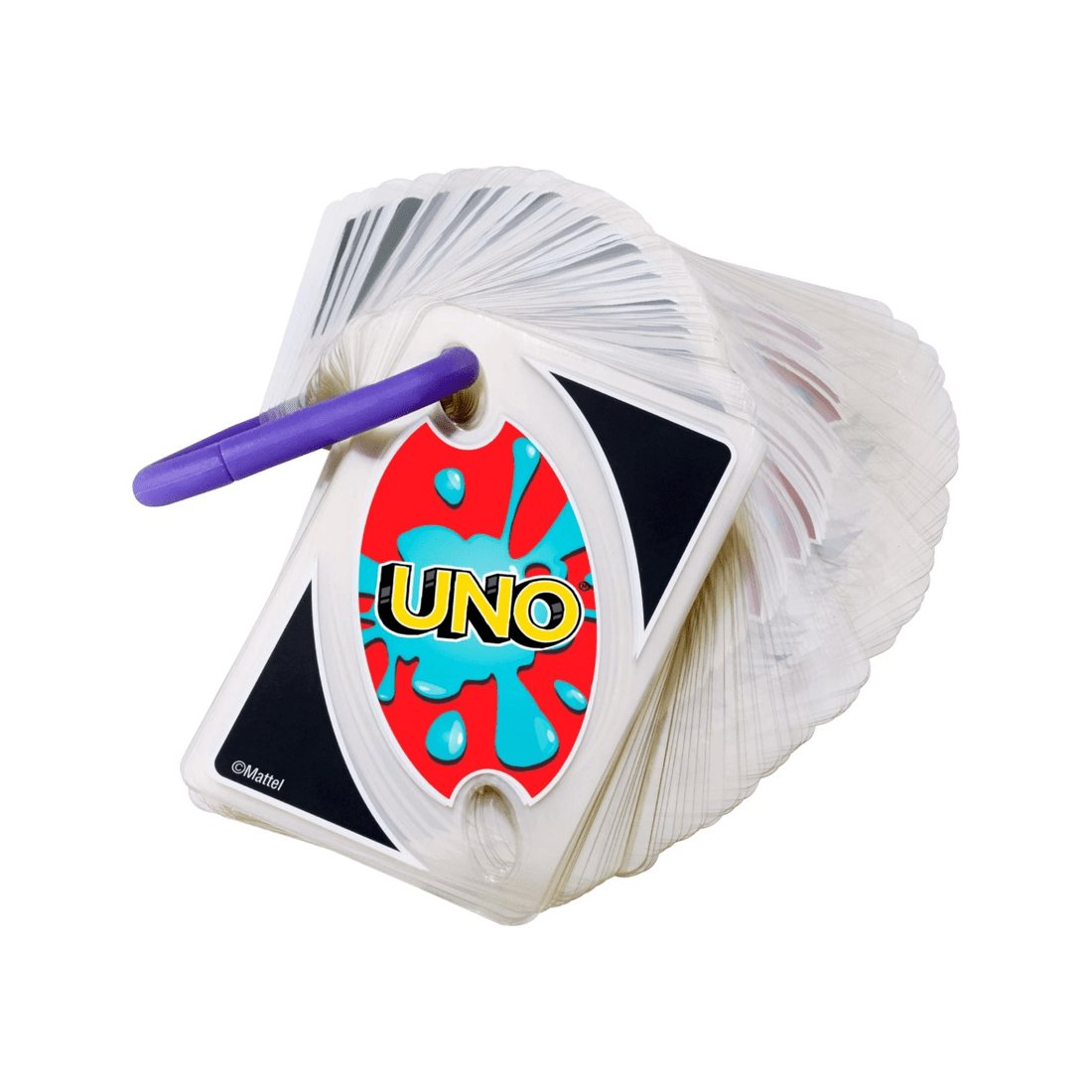 1 Mattel Games Uno Splash Card Game, 1 of 5