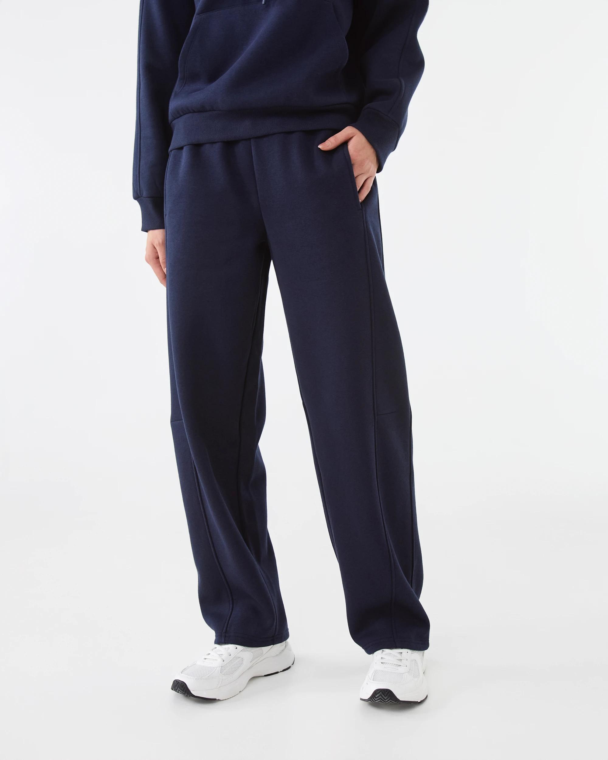 1 Youth Baggy Barrel Trackpants Navy Blaze, 1 of 7