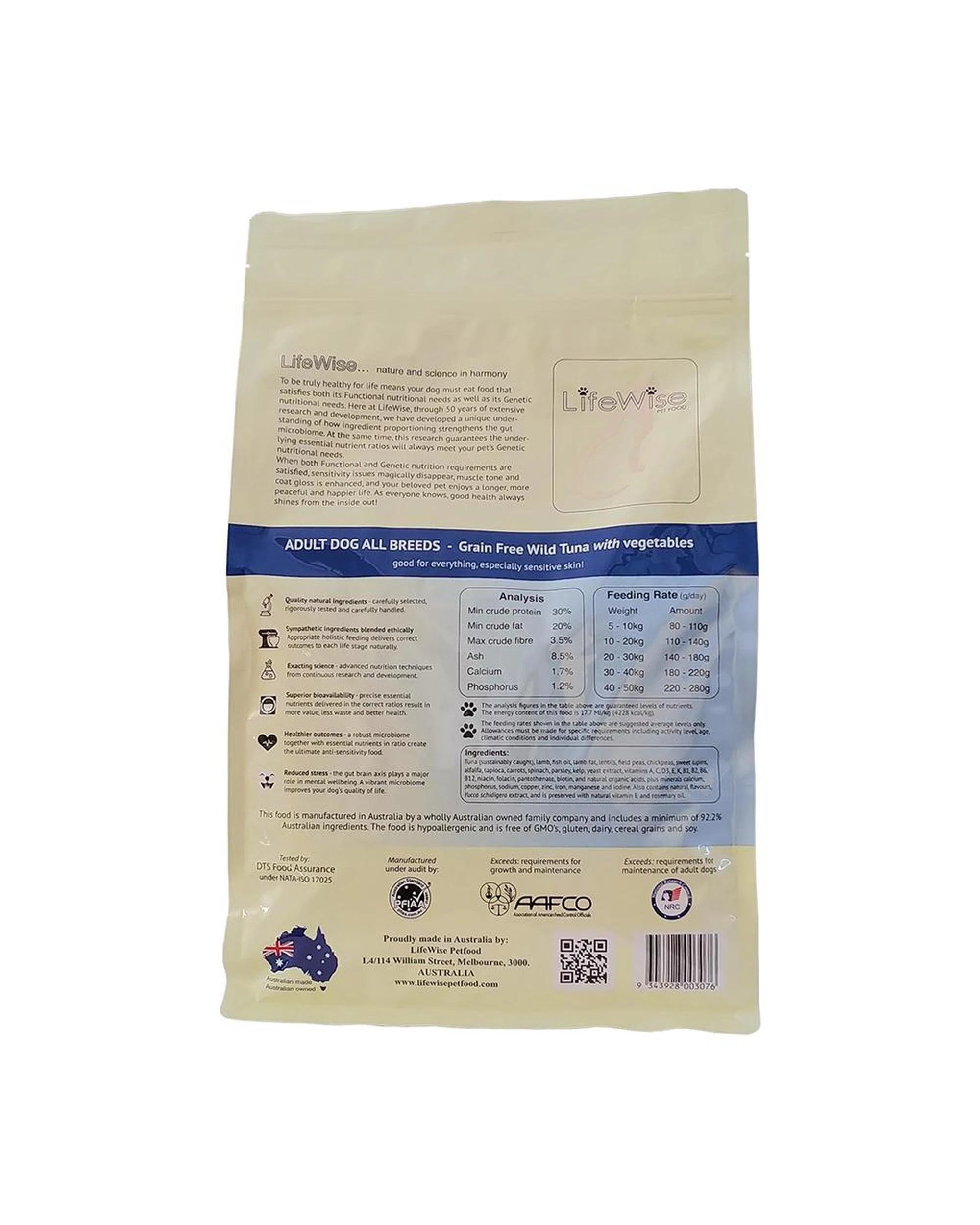 2 Lifewise Wild Tuna With Lamb And Mixed Vegetable Grain Free 2.5kg, 2 of 2