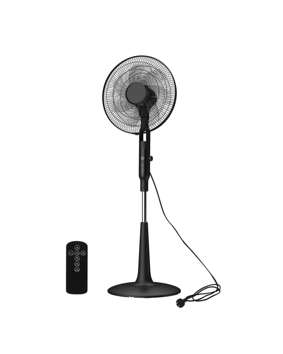 Spector Pedestal Fan Oscillating 28 Speeds Standing Cooler with Remote Control