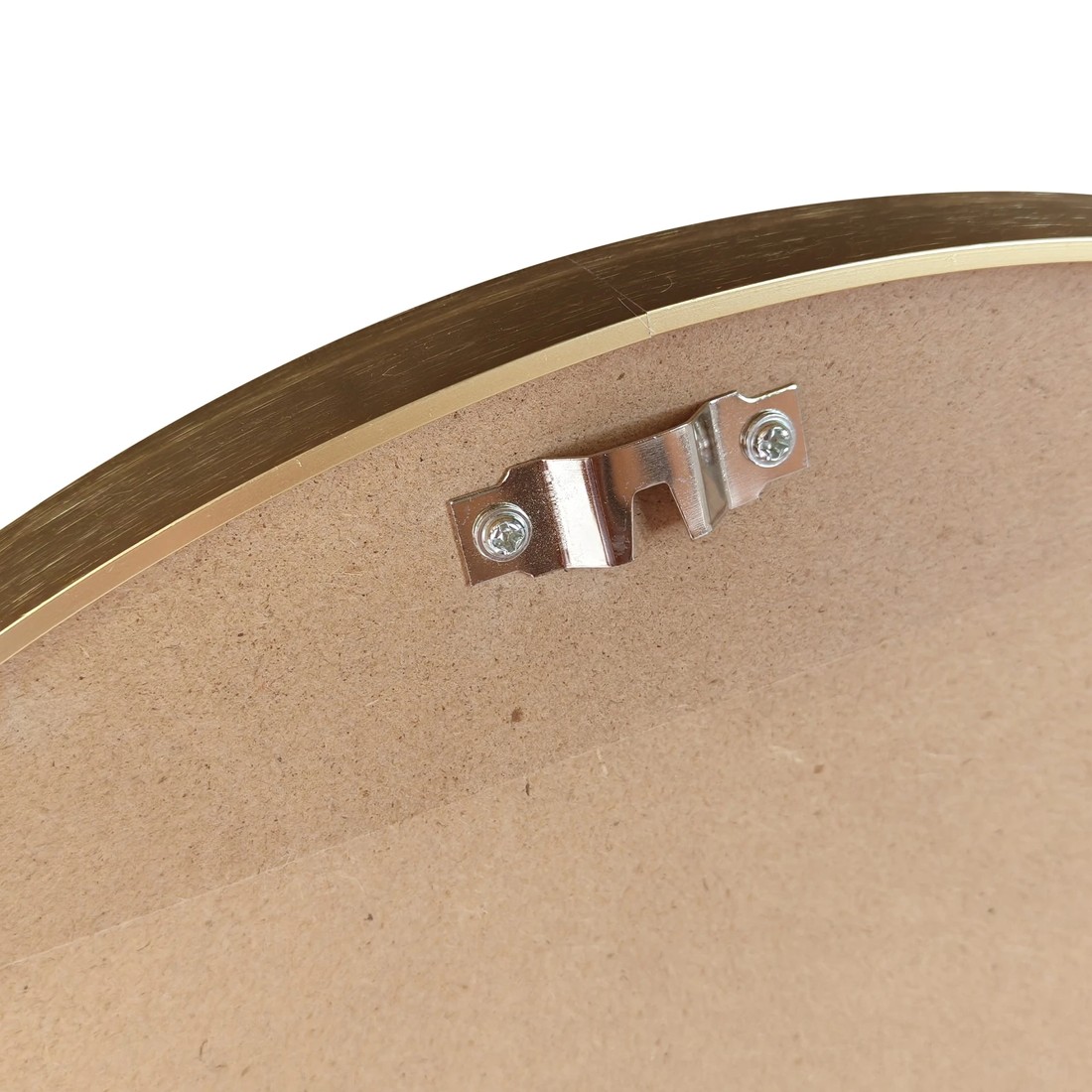 9 Oikiture Wall Mirrors Round Makeup Mirror Vanity Home Decor 50cm Bedroom
 - Gold, 9 of 9