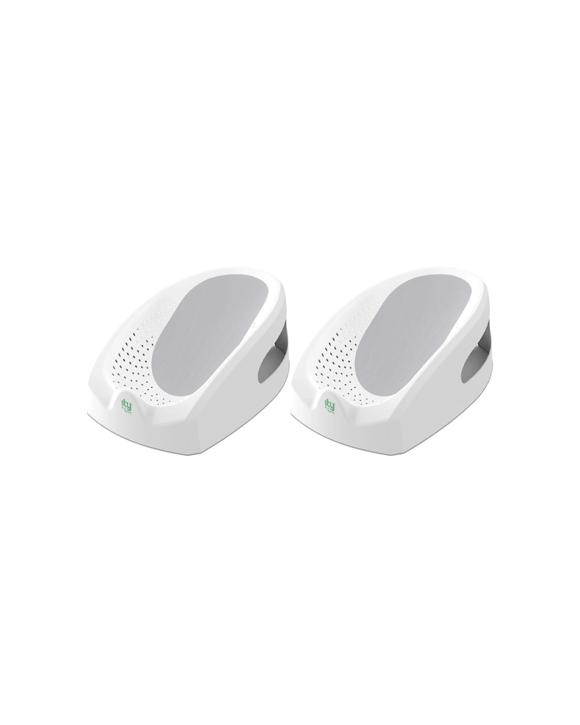 Ingenuity Easy Rinse Bather 2 Pack 57x36cm Baby Infant Bath Support Non-Slip - White