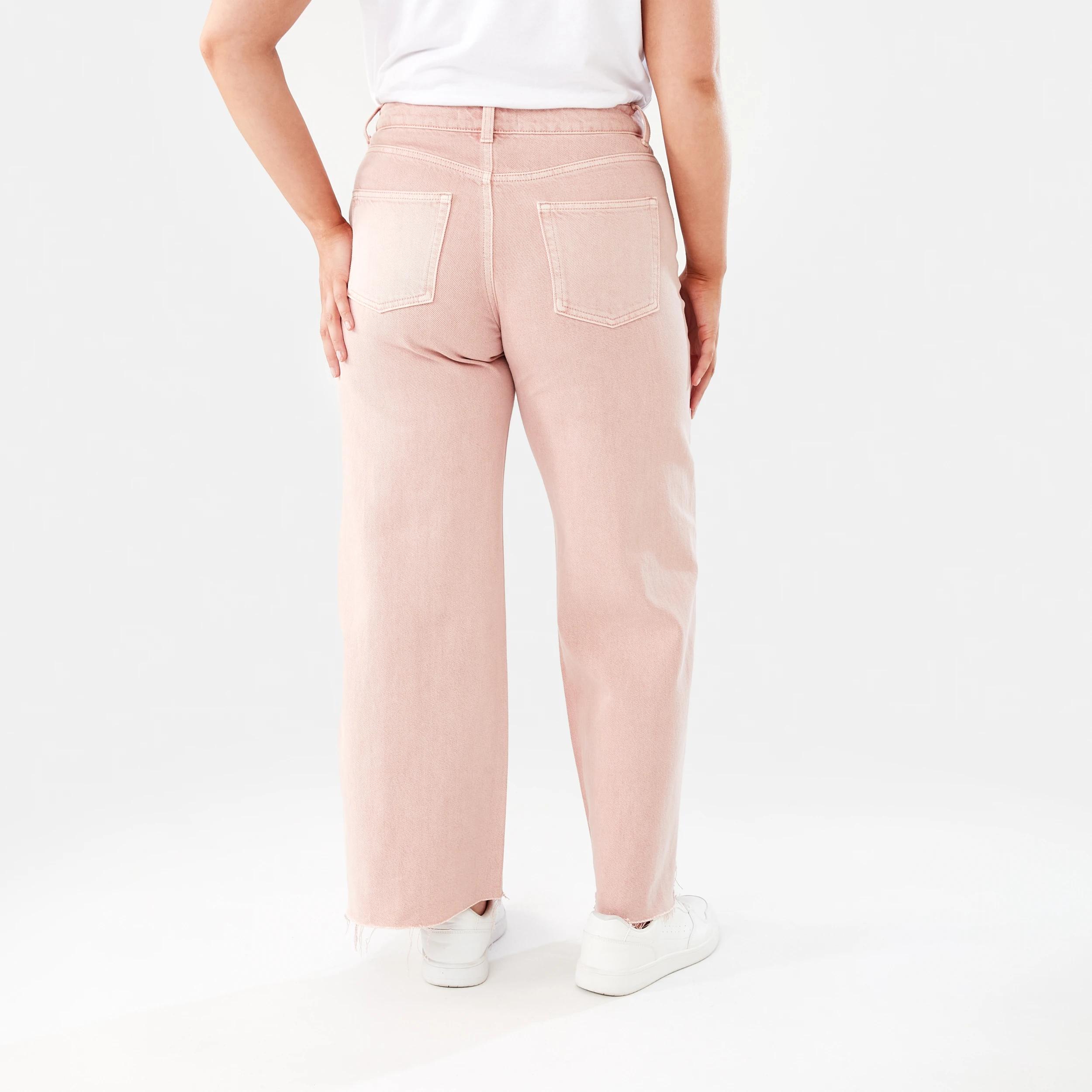 4 Wide Leg Raw Hem Jeans Ropinden, 4 of 9