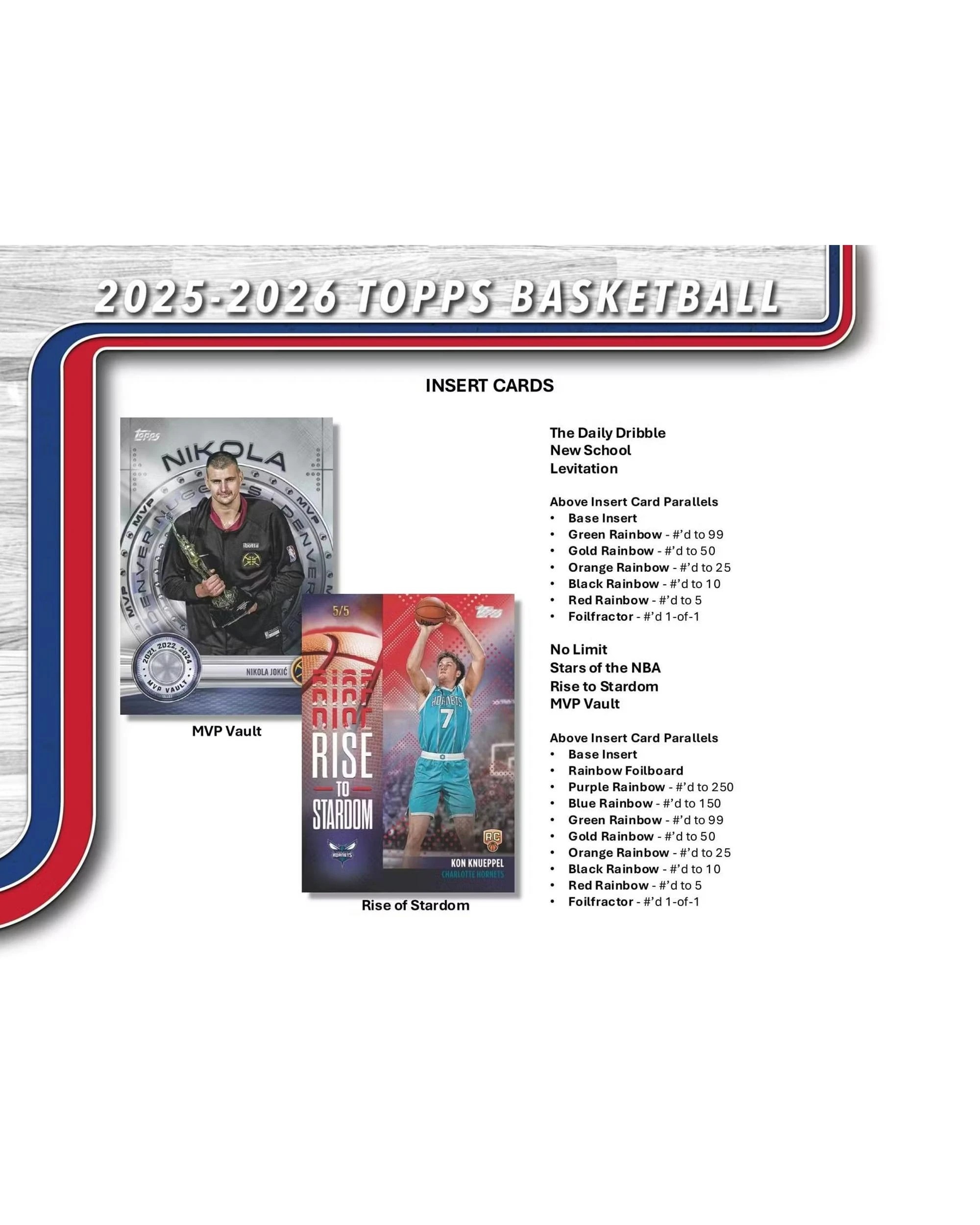 4 Topps 2025/26 Basketball Hobby Booster Pack, 4 of 7