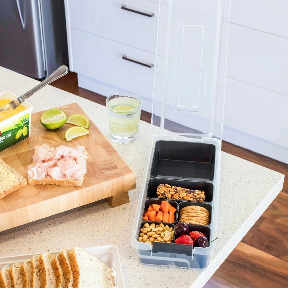 7 Ezy Storage Sort It 2.5L 6 Compartment Storage Container, 7 of 8