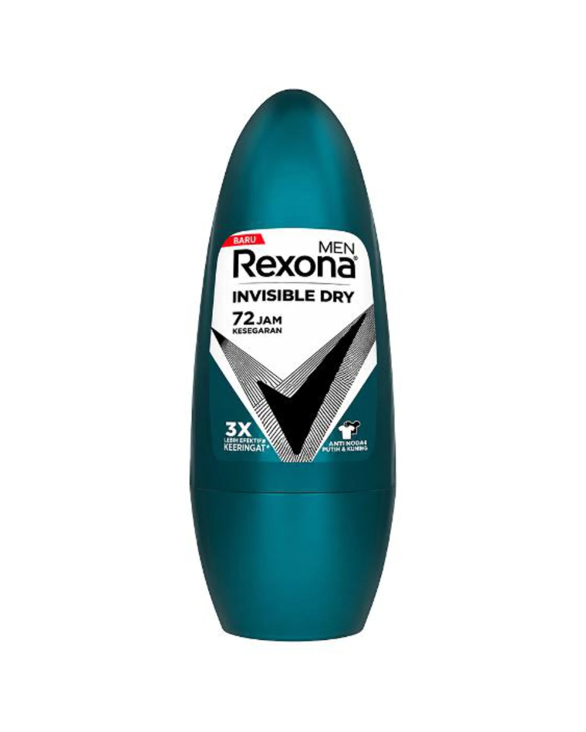 1 Rexona Men Anti-Perspirant Protection Roll On Deodorant Invisible Dry 45ml - Multi, 1 of 1