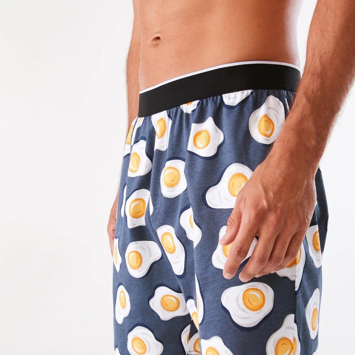 2 Knit Print Shorts Eggs Slice, 2 of 6