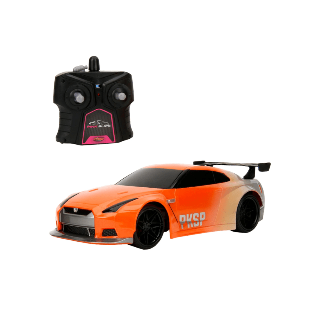 2 Jada Toys Pink Slips 2009 Nissan GT-R R35 1:16 Scale Remote Control Car, 2 of 10
