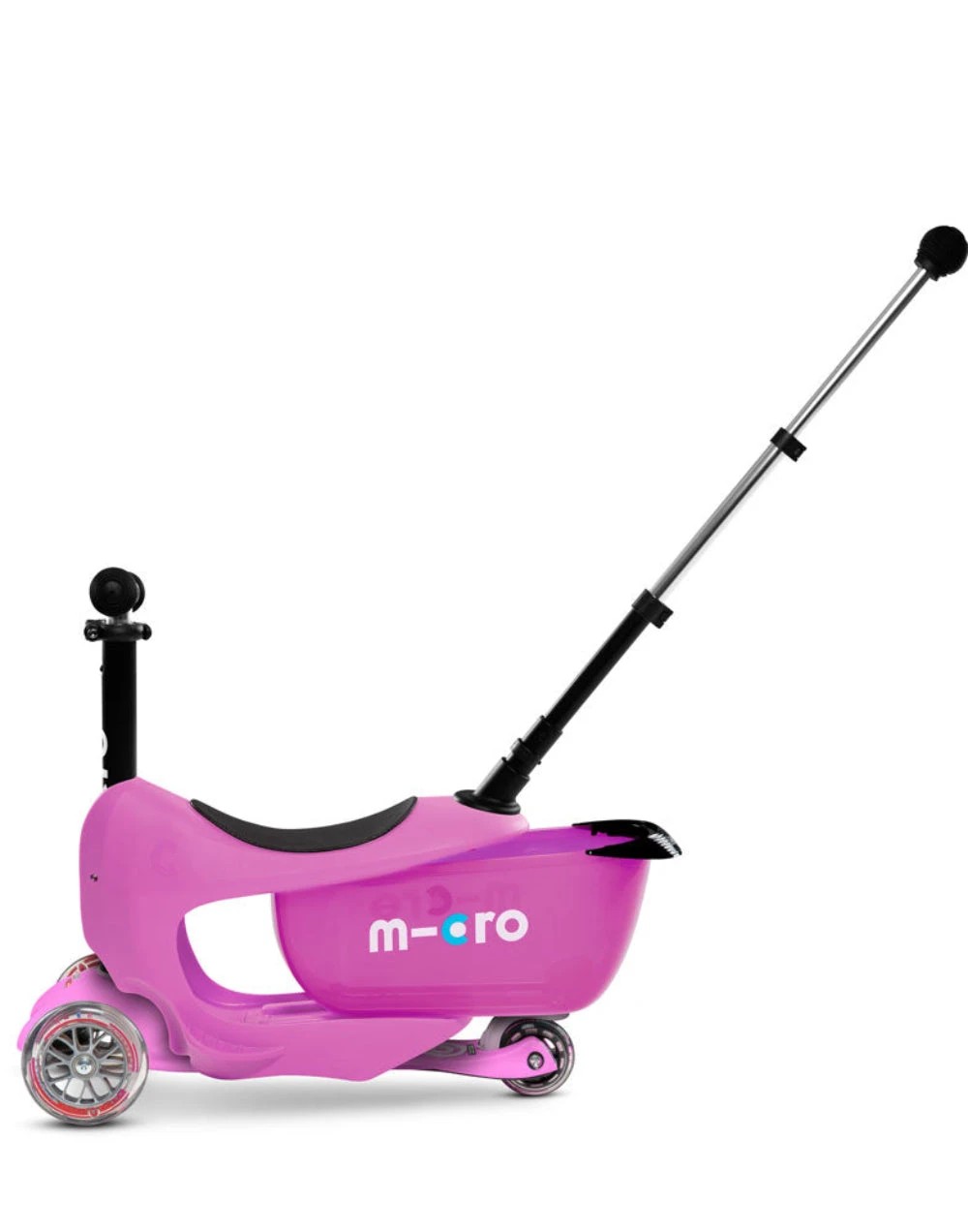 2 Micro Mini2Go Deluxe Plus 3 Wheel Scooter - Pink, 2 of 4