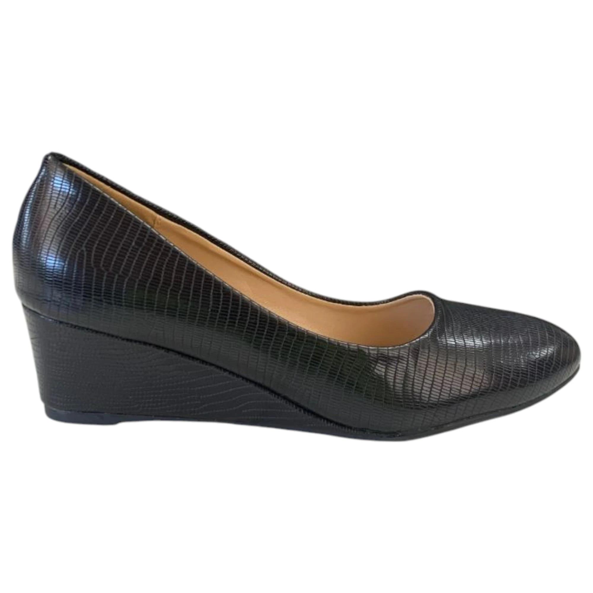 1 Bellissimo Womens Sonoma Dress Heels Shoes BLACK, 1 of 7