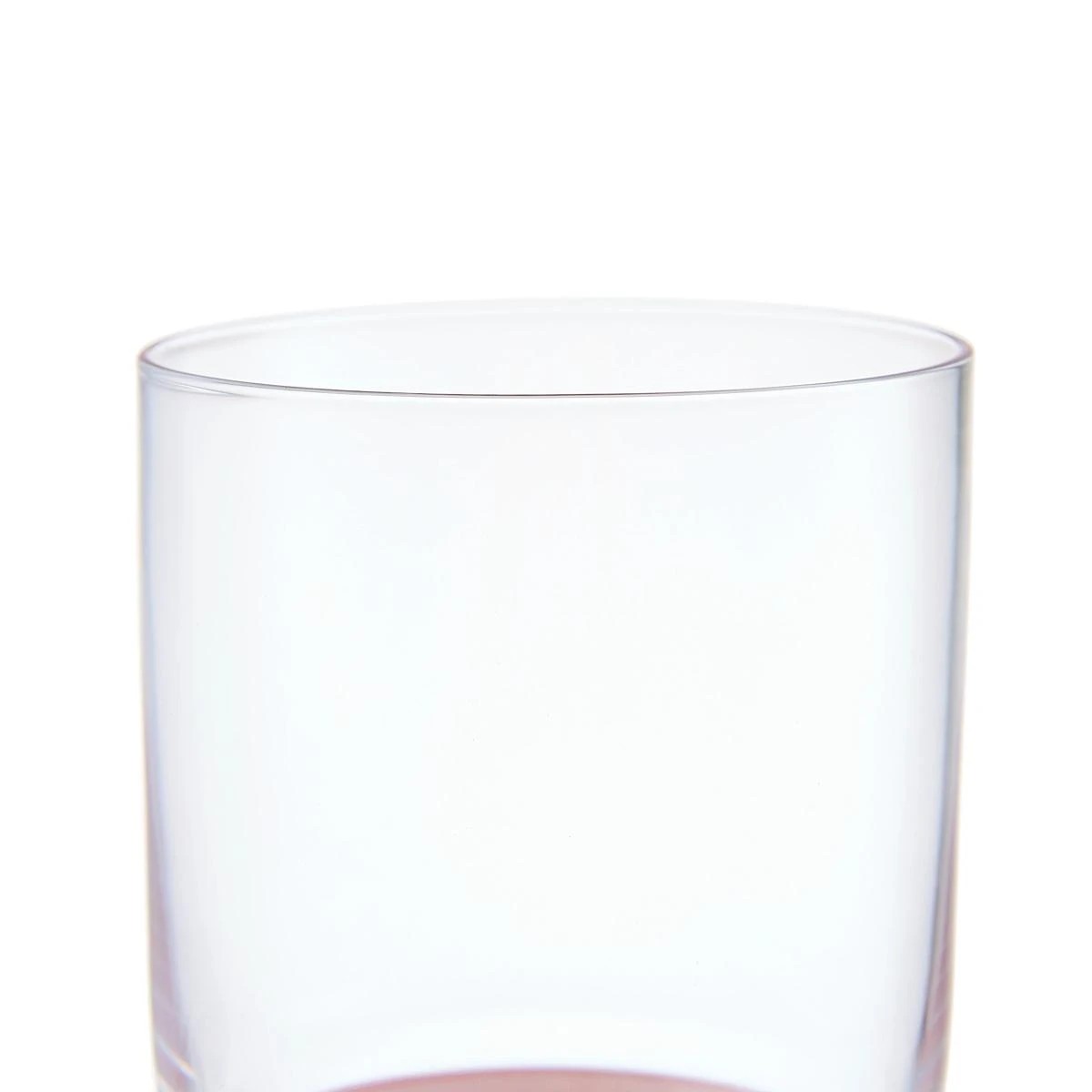 5 6 Pink Bubble Tumbler Glasses, 5 of 6