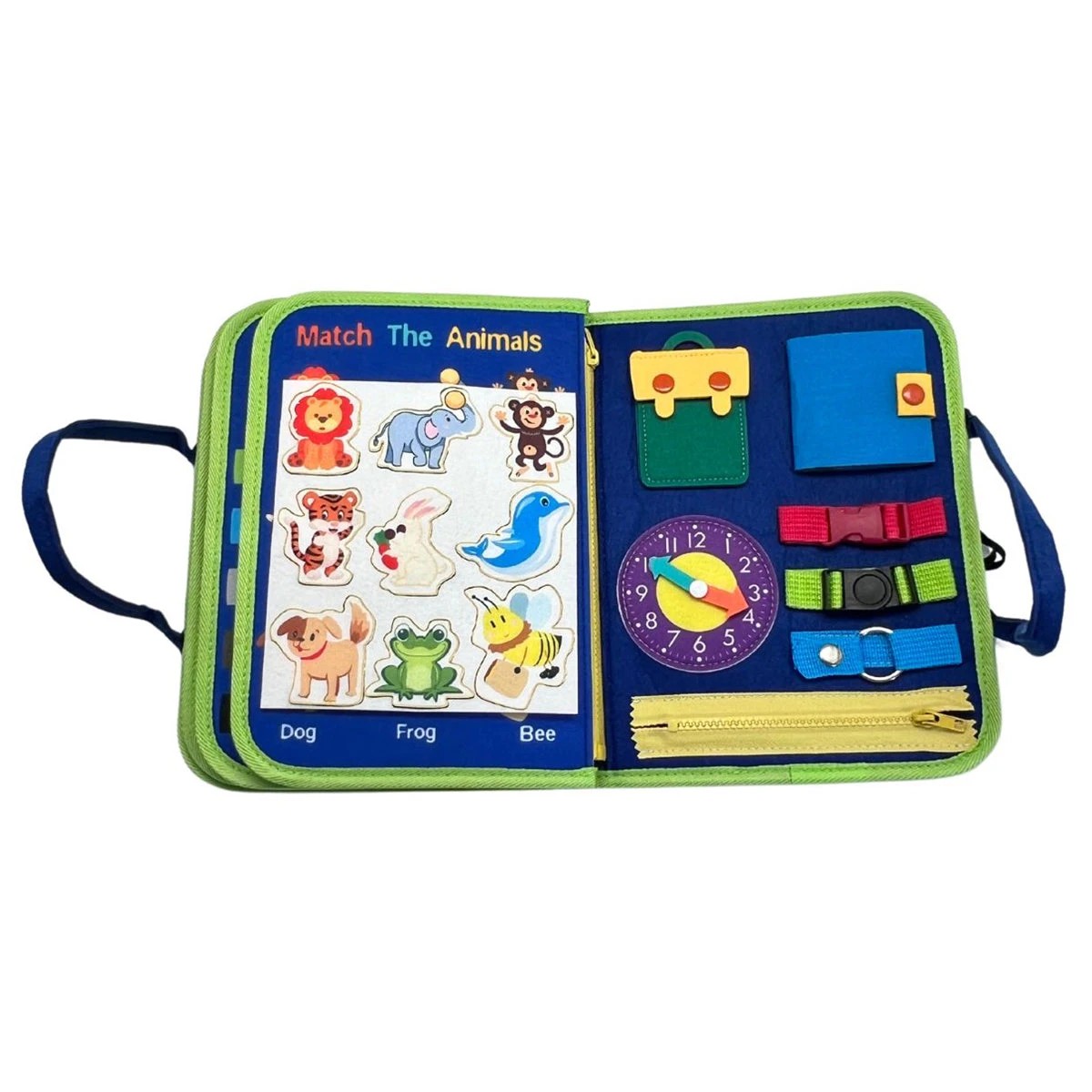 3 Magic Sensory Busy Board Blue, 3 of 10