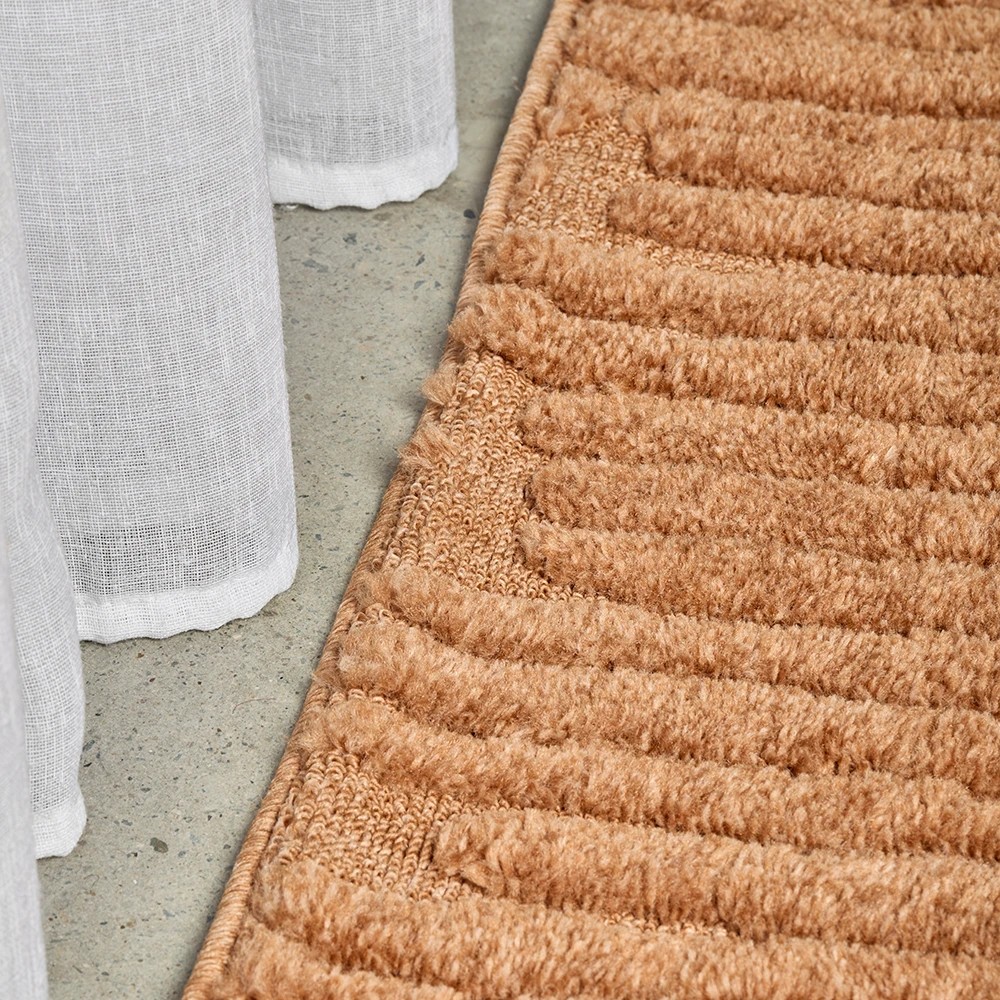3 Common Ground Rugs Sanctuary Aliya 400x80cm - Large Runner Power Loomed Rug - Brown, 3 of 7
