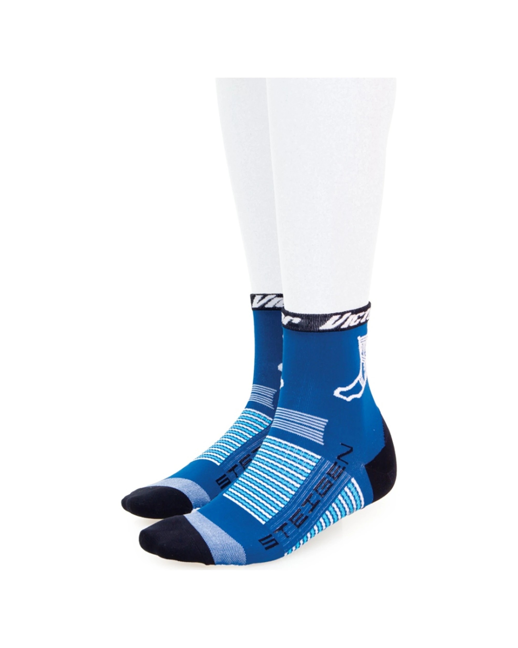3 Victor Sports Super Thin Socks Nylon Pilates Non-Slip - Multi, 3 of 7