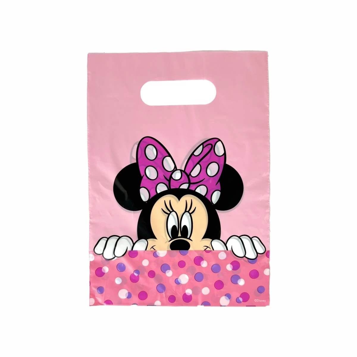 3 8 Pack Disney Minnie Mouse Party Bags, 3 of 3