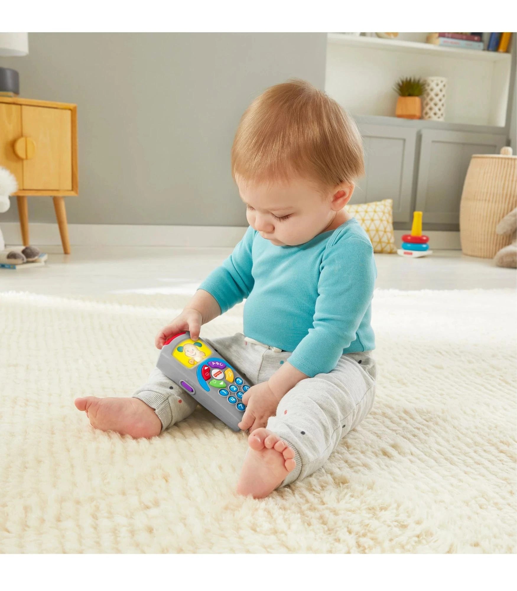 4 Fisher-Price Laugh & Learn Puppy’s Remote - Blue, 4 of 5