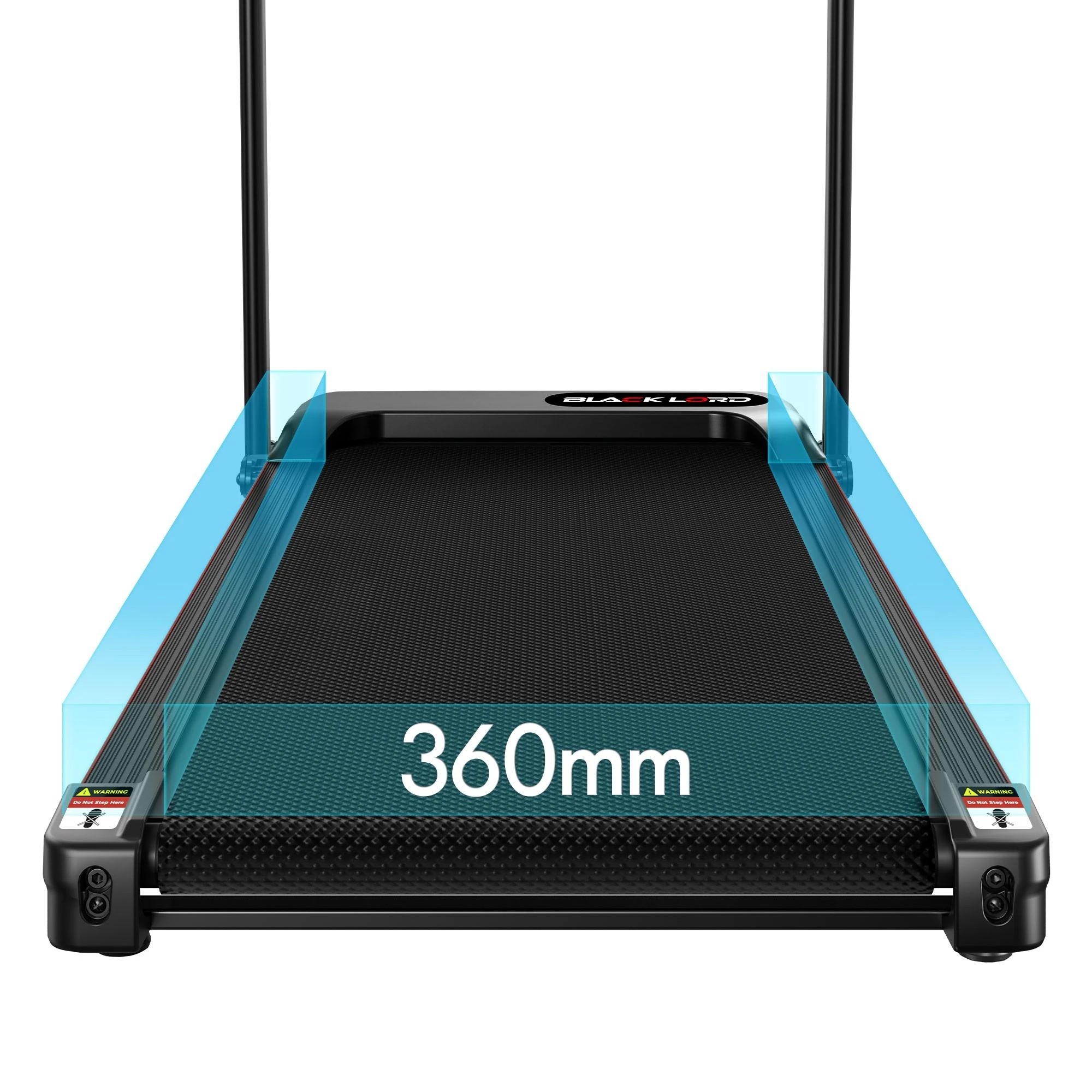 6 Black Lord Treadmill Electric Incline Exercise Running Machine Foldable Home Gym - Black, 6 of 7