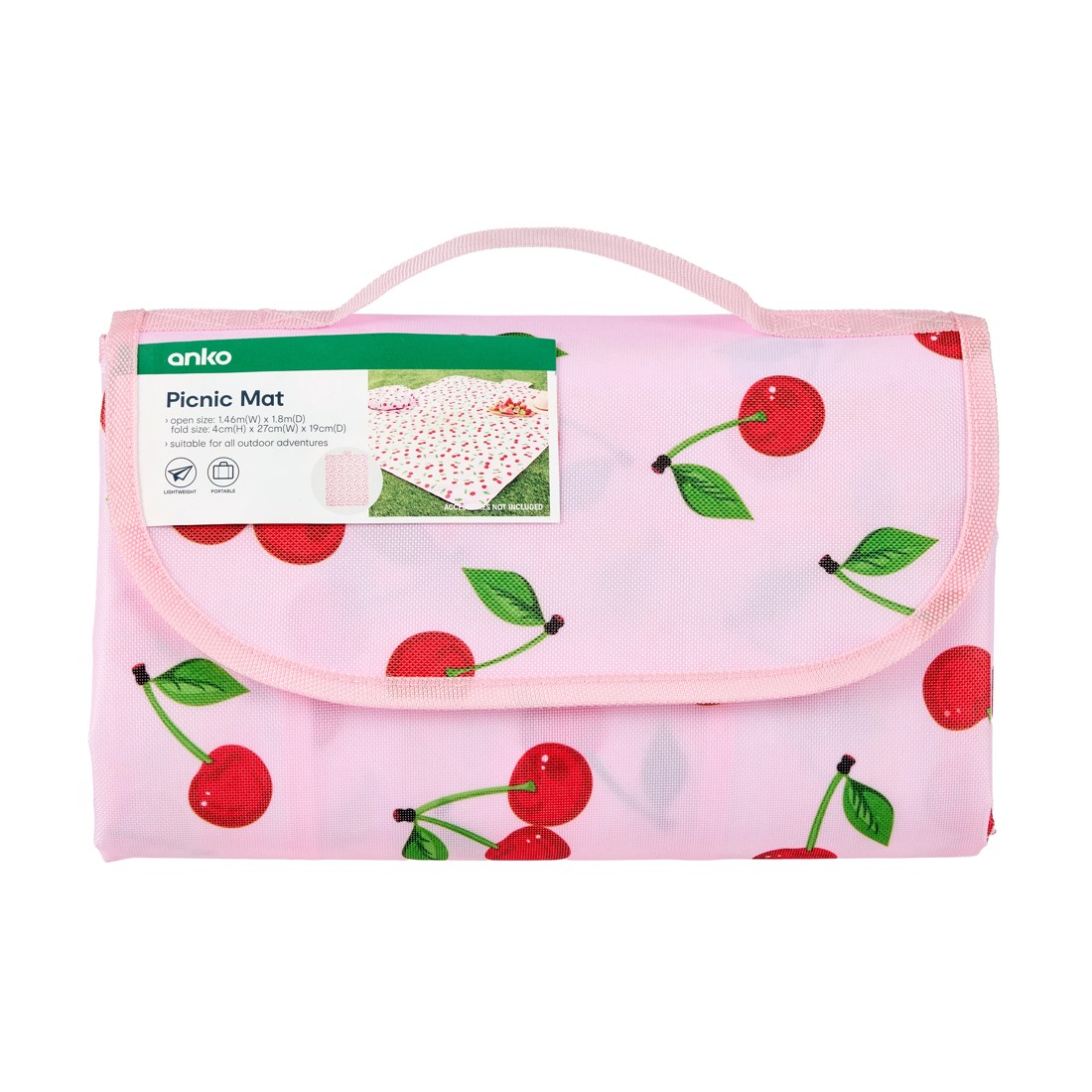 8 Picnic Mat - Cherry, 8 of 8