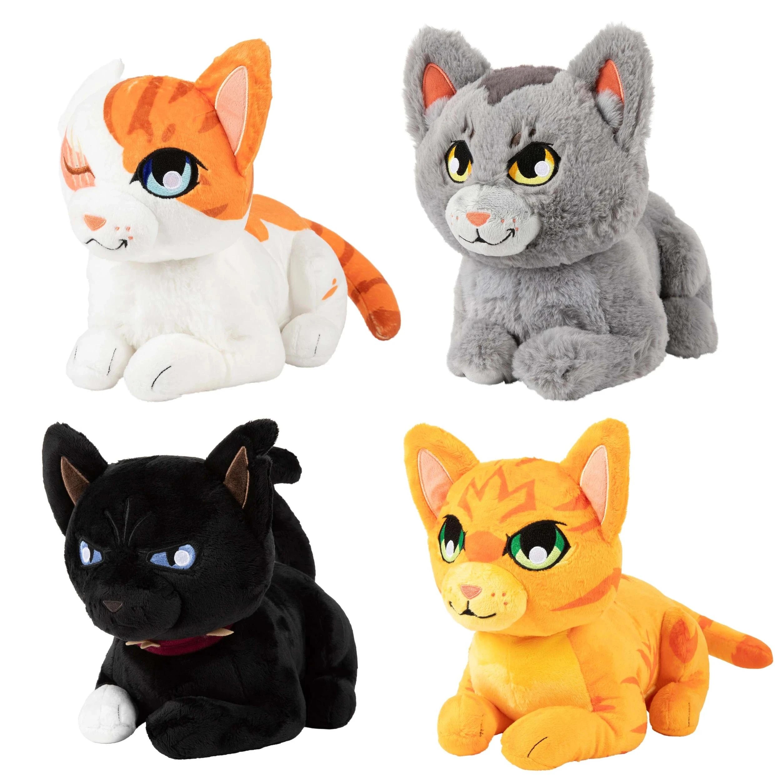 2 B. toys Warrior Cats 11 Inch Large Mystery Plush Series 1 - Assorted - Multi, 2 of 8