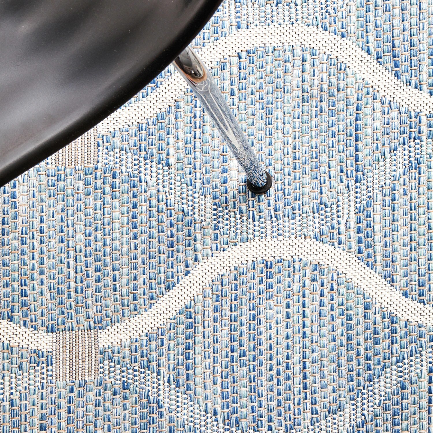 8 Common Ground Rugs Portico 5501 Outdoor 290x200cm - Large Pet Friendly Floor Rug - Blue, 8 of 8
