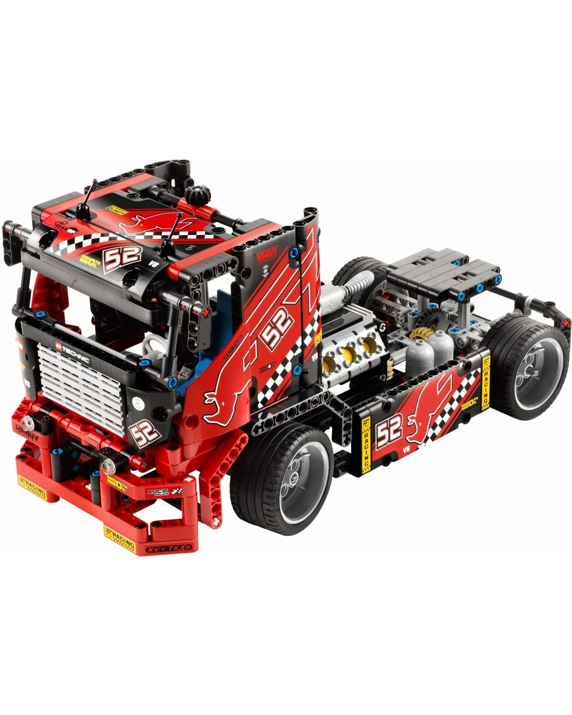 5 LEGO 42041 Race Truck: Build & Race a Powerful V8 Engine, 5 of 5