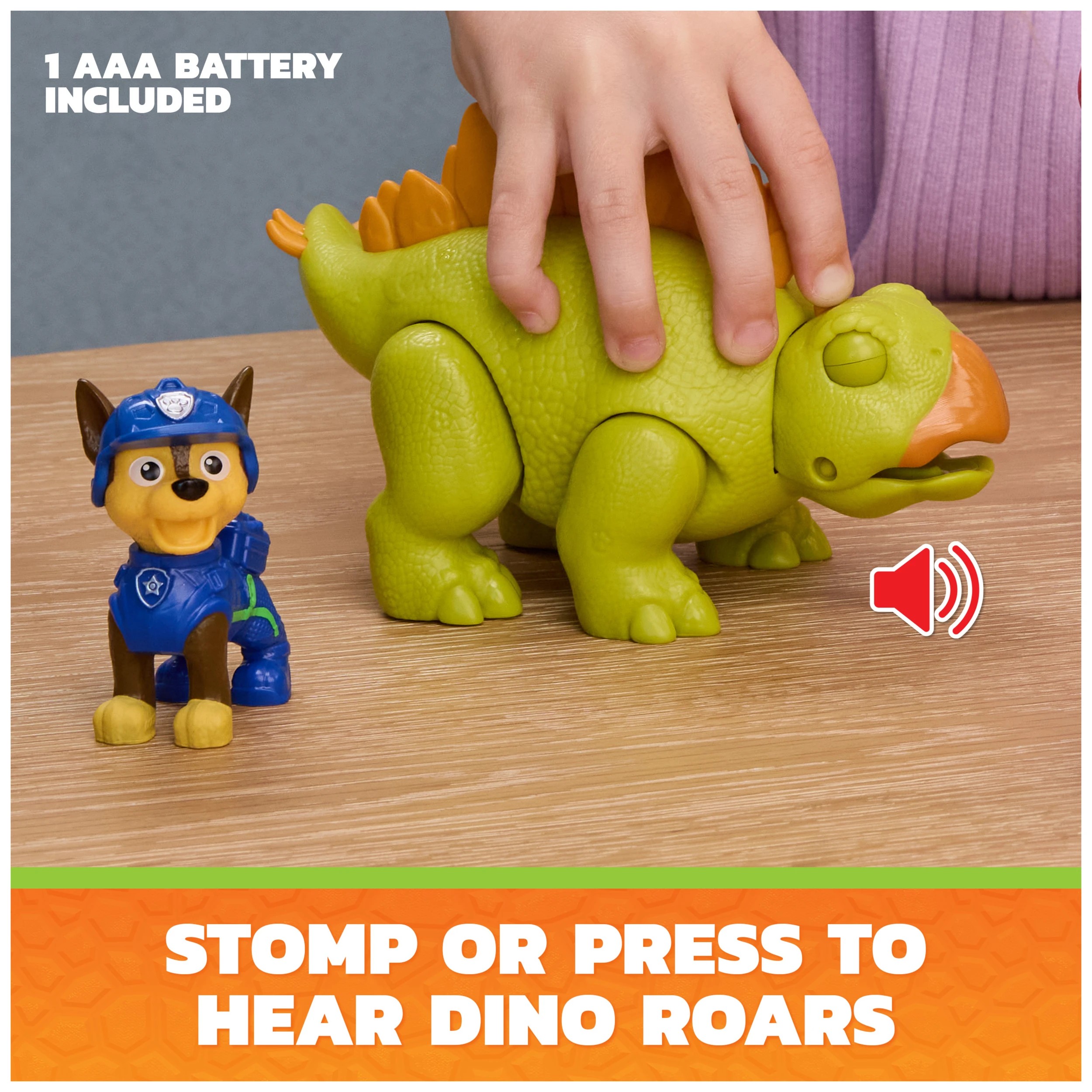 6 PAW Patrol The Dino Movie Roaring Pup Pals - Assorted, 6 of 10