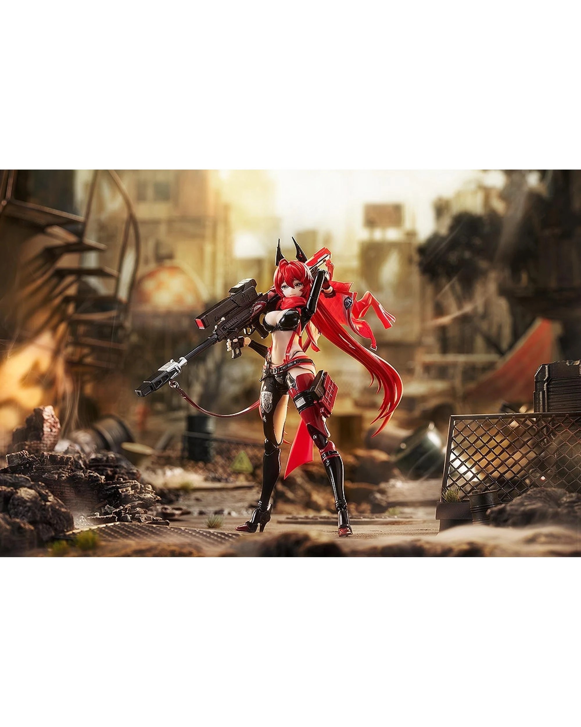 10 Goddess of Victory Nikke Hyper Body Red Hood Figure, 10 of 10