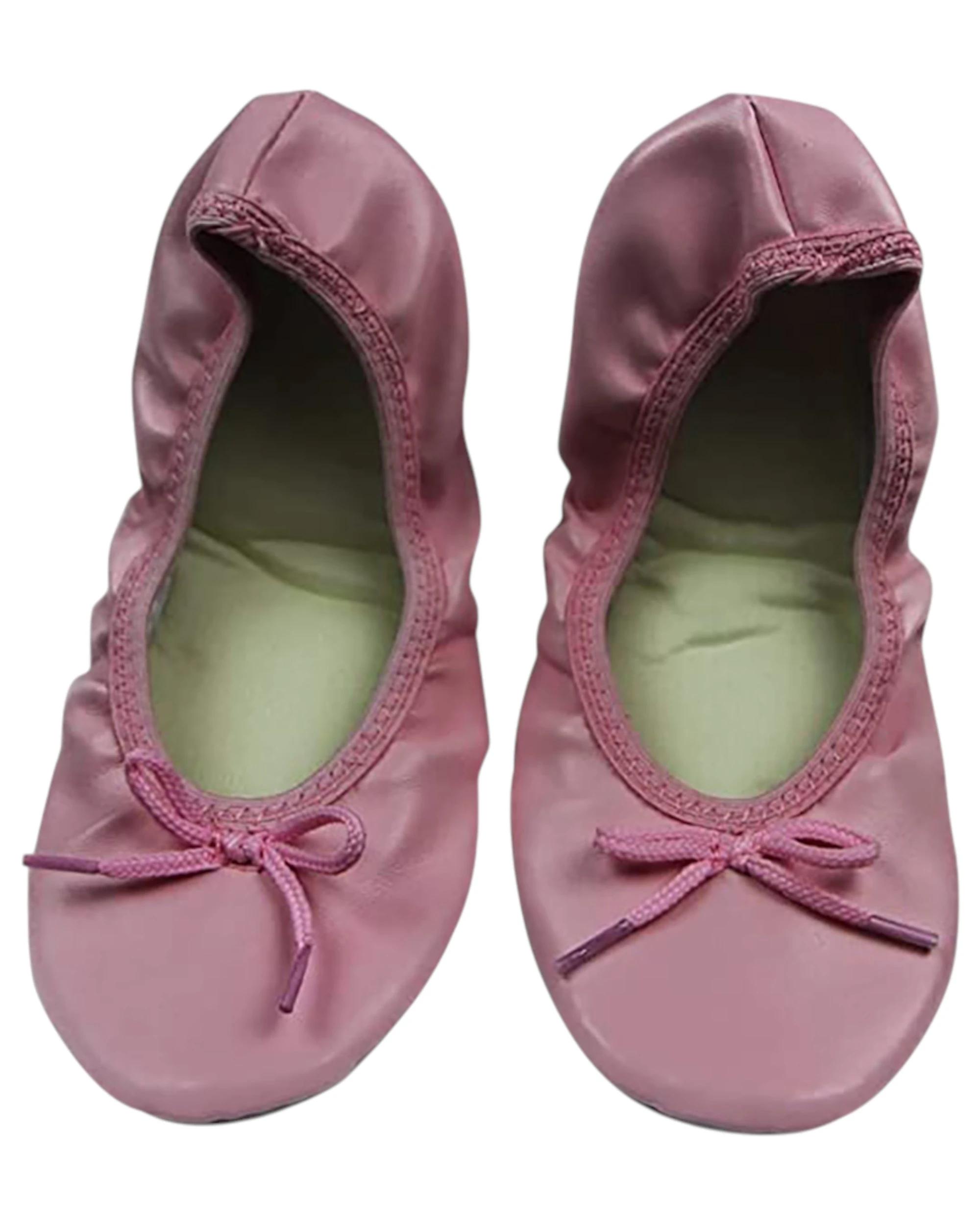 1 Jiffies Grosby Girls Kids Girl Ballet Dance Flat Slipper Shoes PINK, 1 of 1