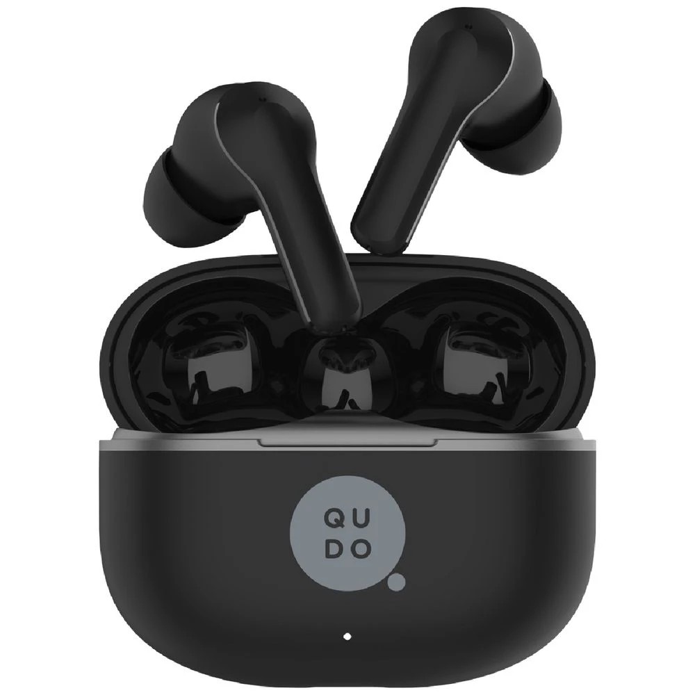 1 Qudo ANC TWS Earphones Black, 1 of 9