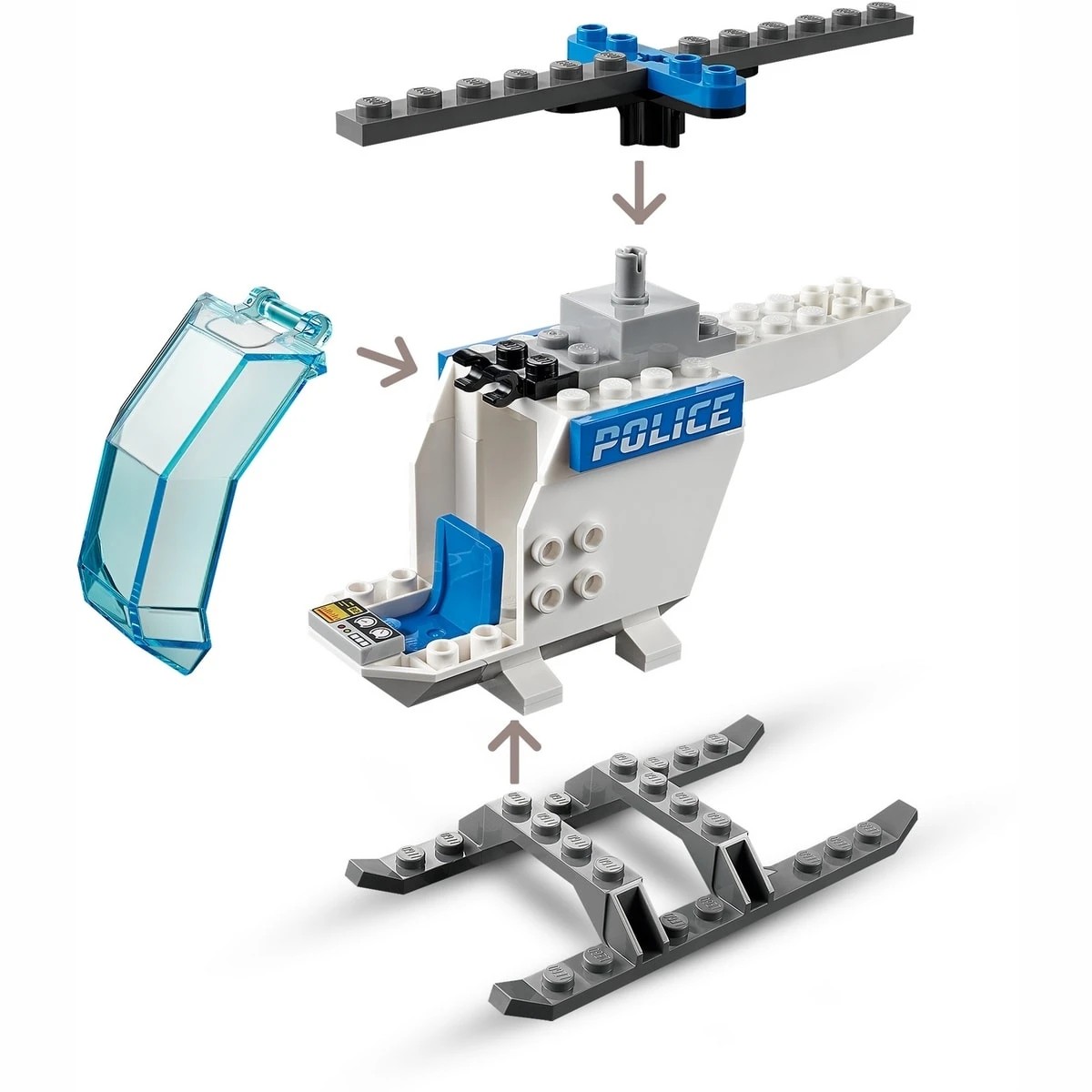 5 LEGO City Police Helicopter 60275, 5 of 8