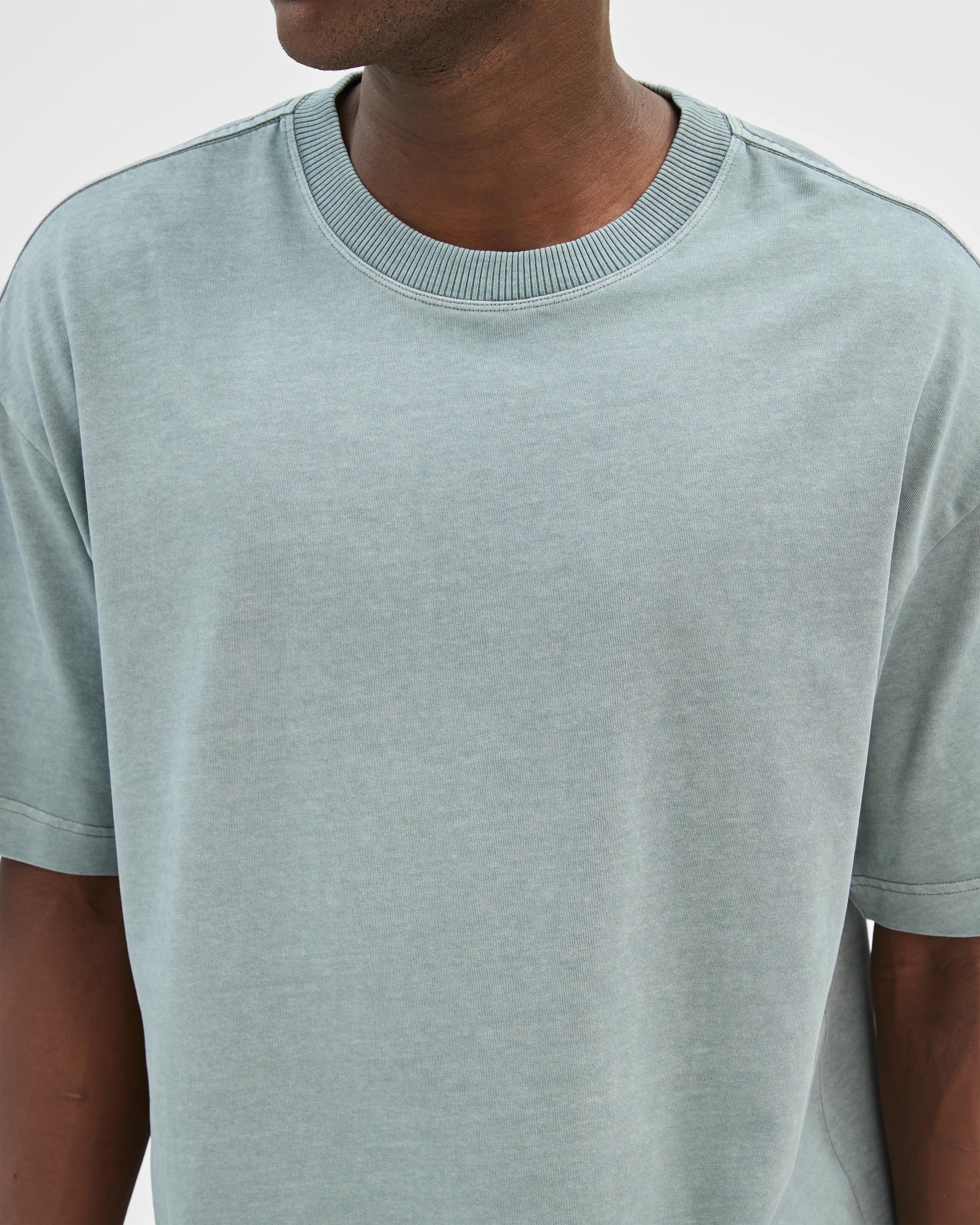 5 Commons Australian Cotton Boxy Heavyweight Core T-Shirt WASHED TROOPER, 5 of 6