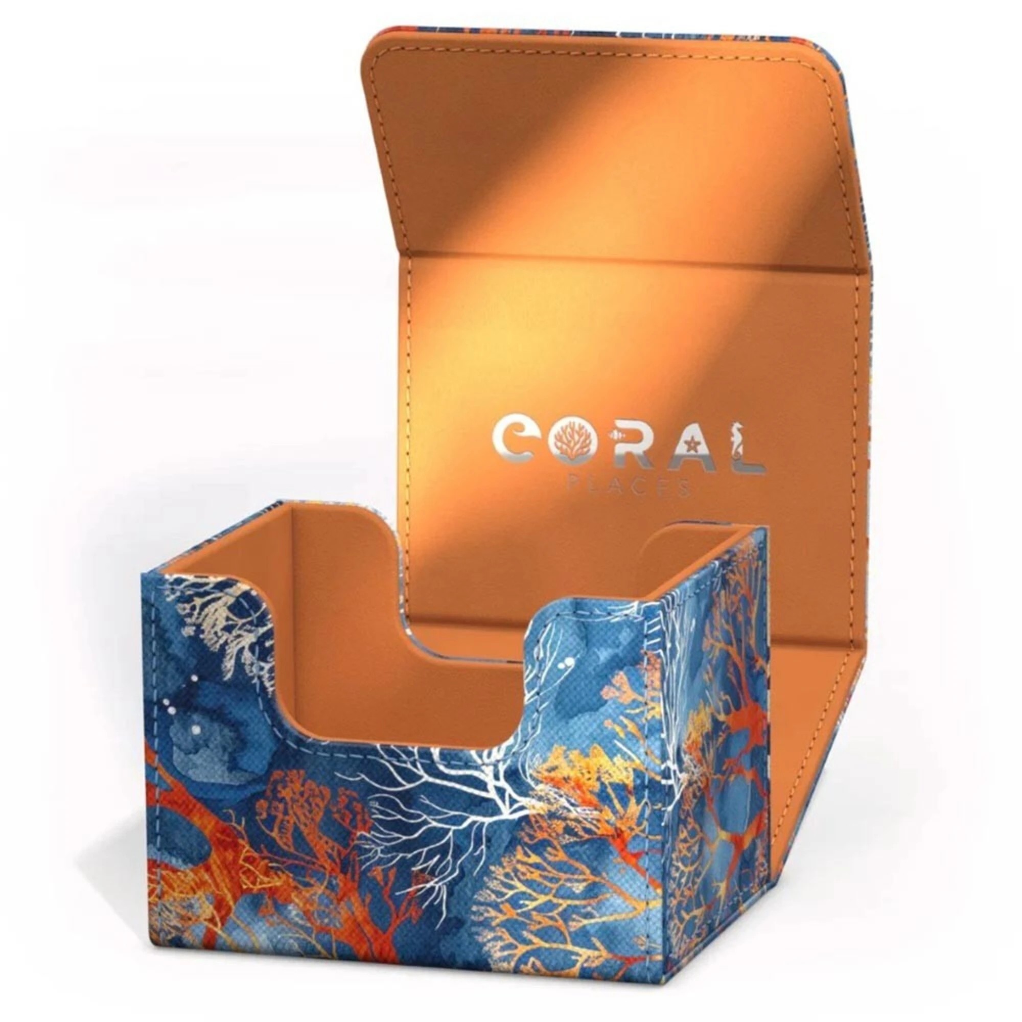 4 Ultimate Guard - TCG - XenoSkin Sidewinder 100+ Deck Box - Coral Places: Fiery Reef, 4 of 4