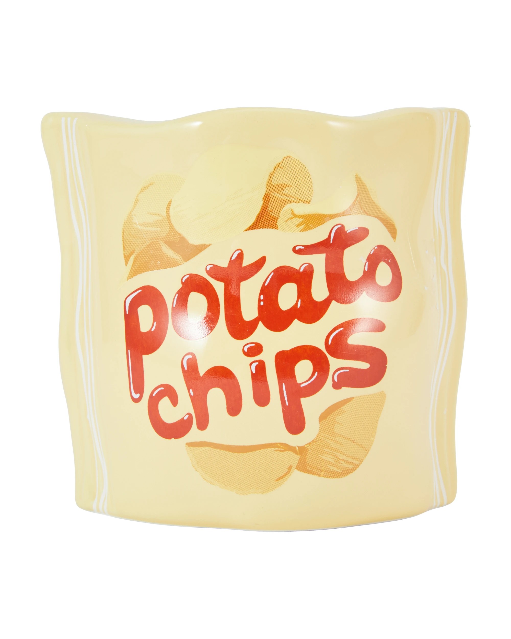 1 Ceramic Potato Chips Candle, 1 of 5