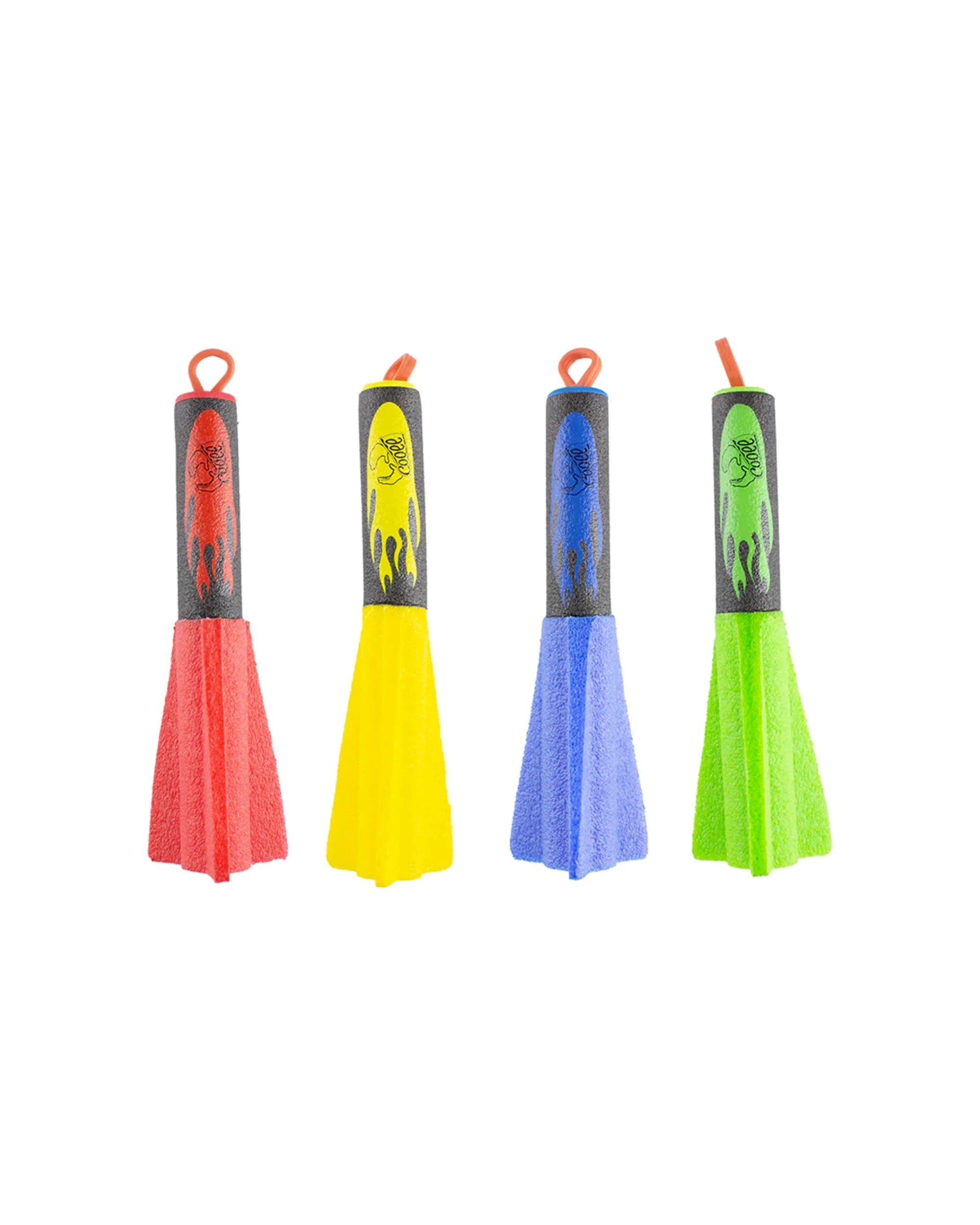 3 Cooee 2x 4pc Finger Dartz Backyard Lawn Game Launcher Foam Toy - Multi, 3 of 3