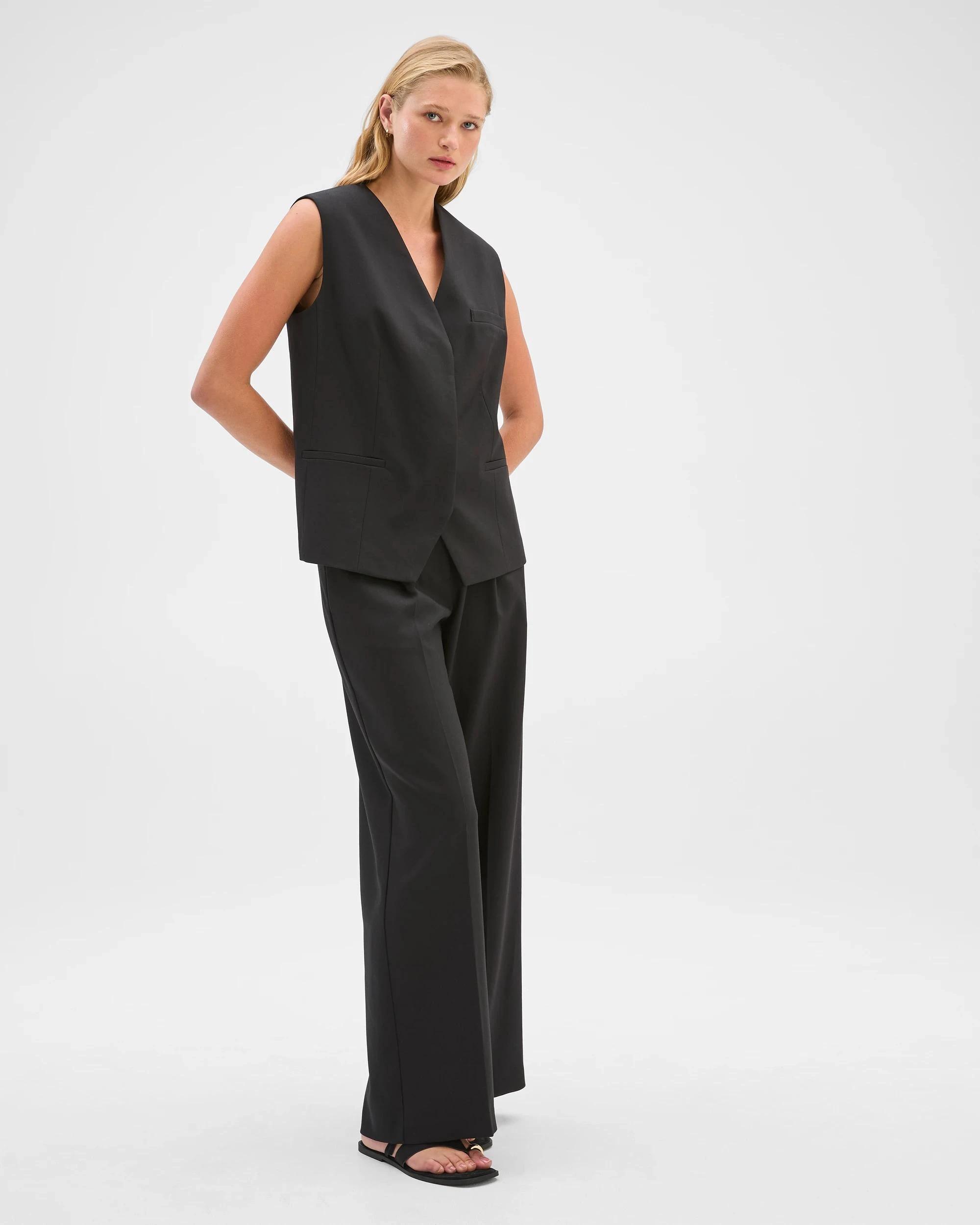 3 Preview Ultra Wide Leg Pants BLACK, 3 of 7