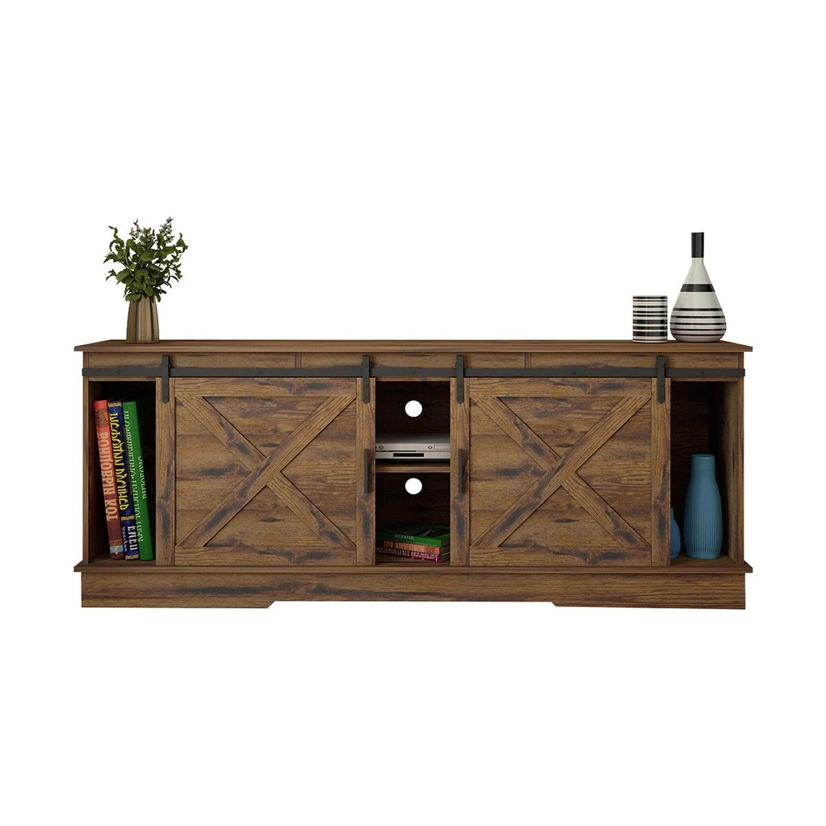 1 Ausway TV Kitchen Cabinet Stand Entertainment Unit Sideboard Buffet, 1 of 9