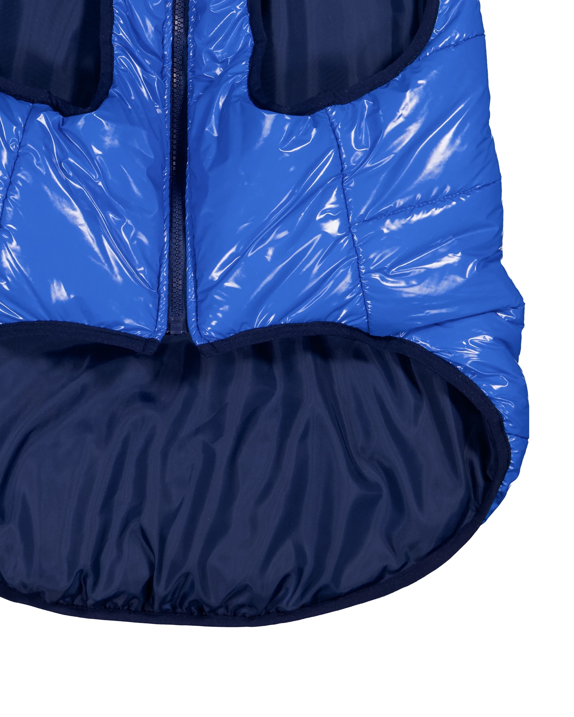 8 Pet Shine Puffer - Extra Extra Large, Blue and Navy, 8 of 10