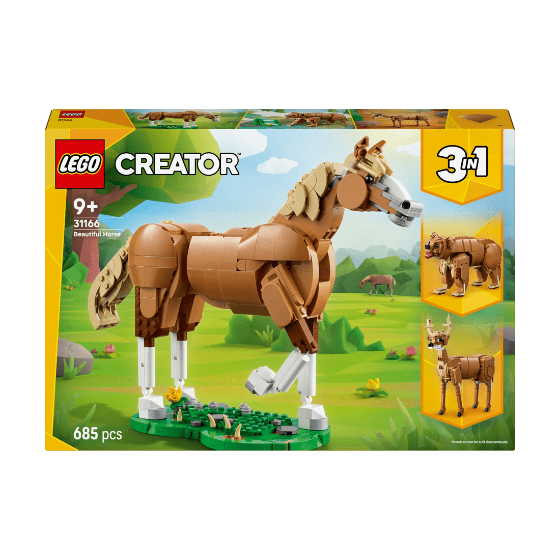 1 LEGO Creator Beautiful Horse 31166, 1 of 10