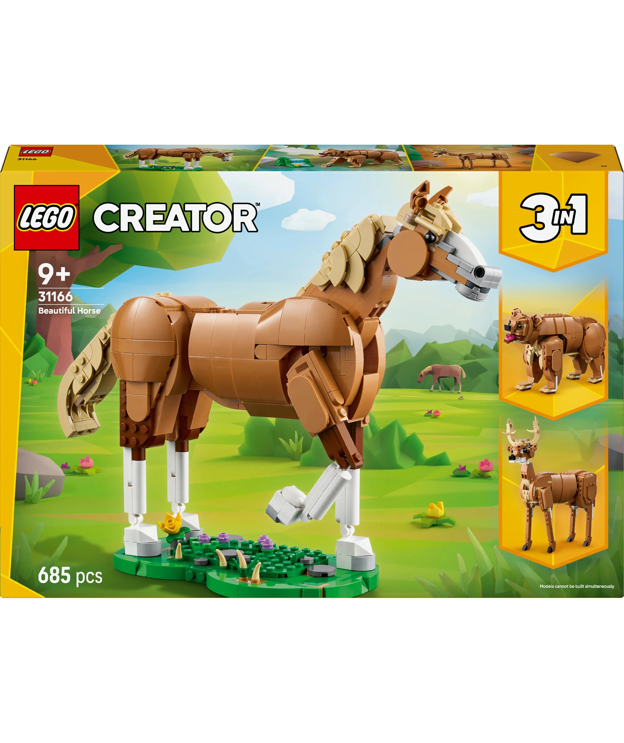 1 LEGO Creator Beautiful Horse 31166, 1 of 10